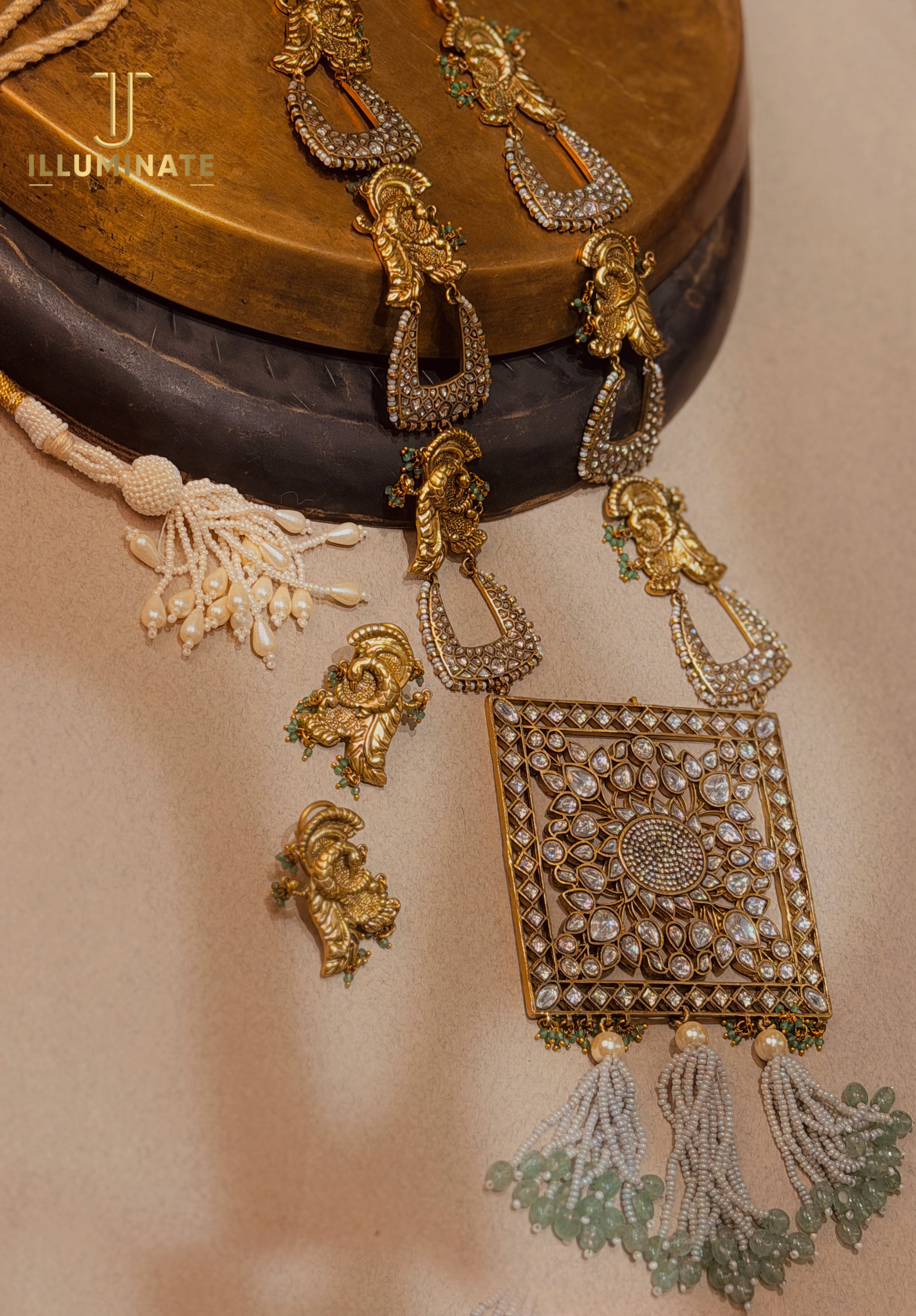 Chandramukhi polki haar - Mahira