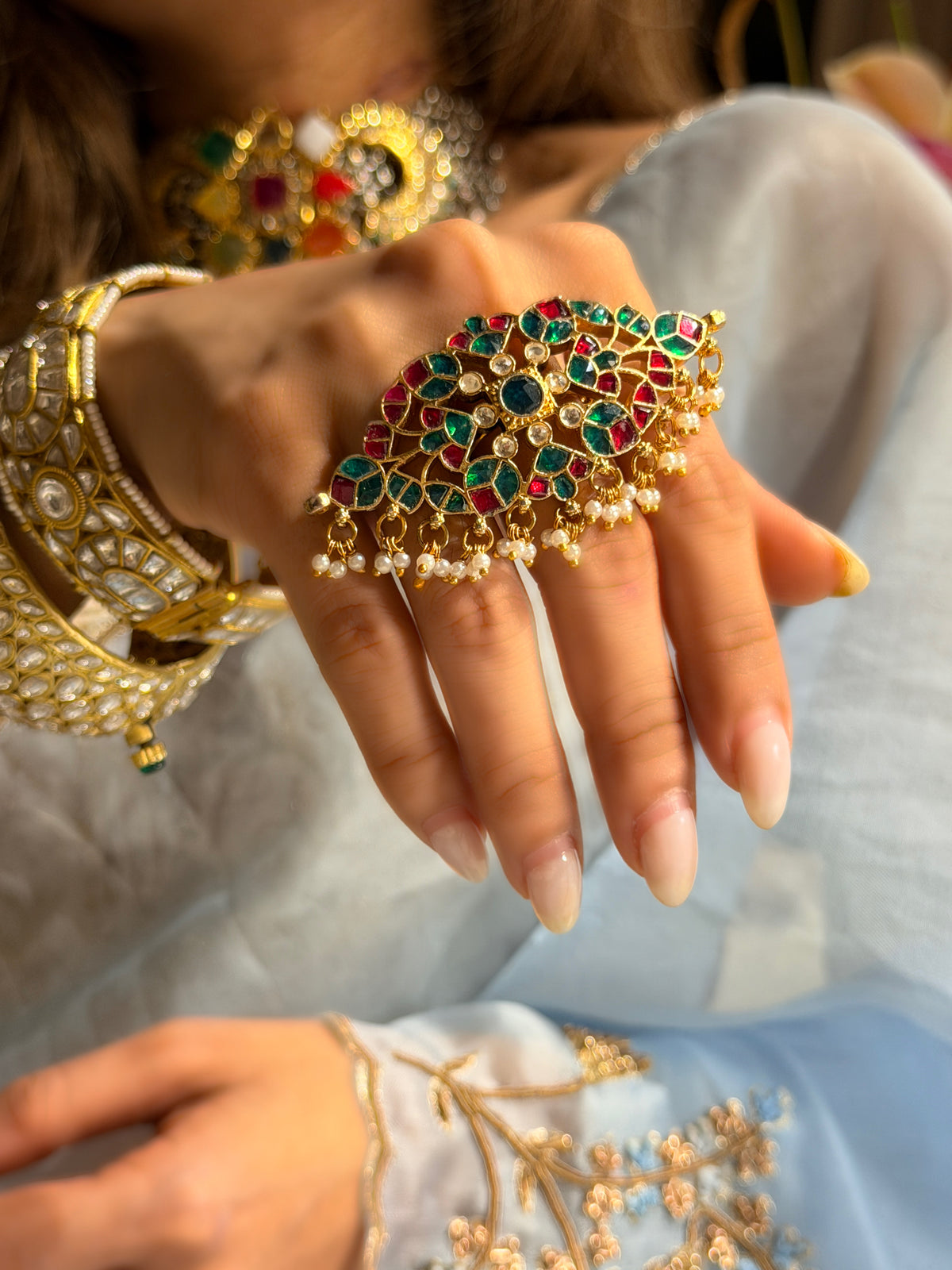 Priyatam Jadau Ring