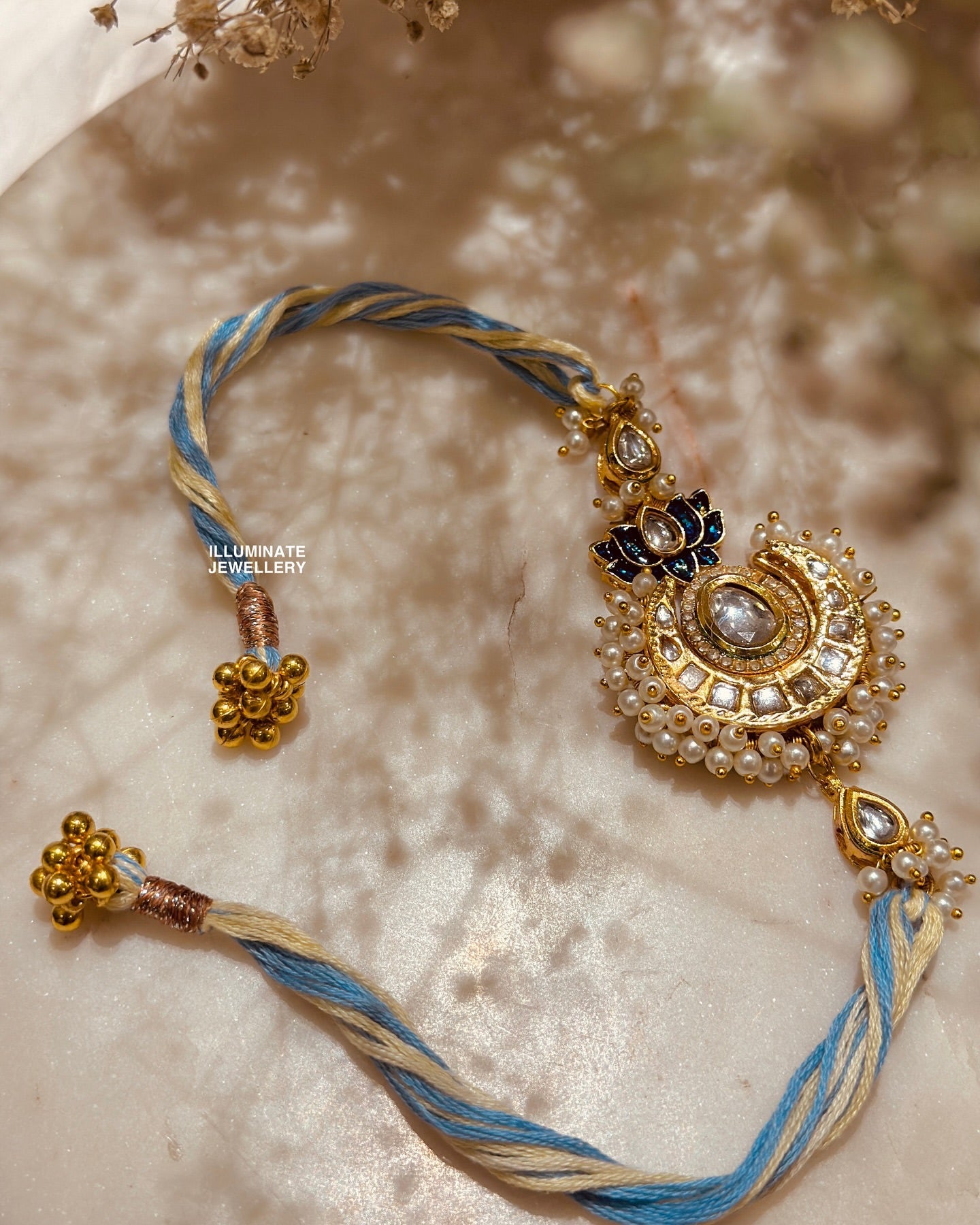 Advik-Chaand Kundan Rakhi