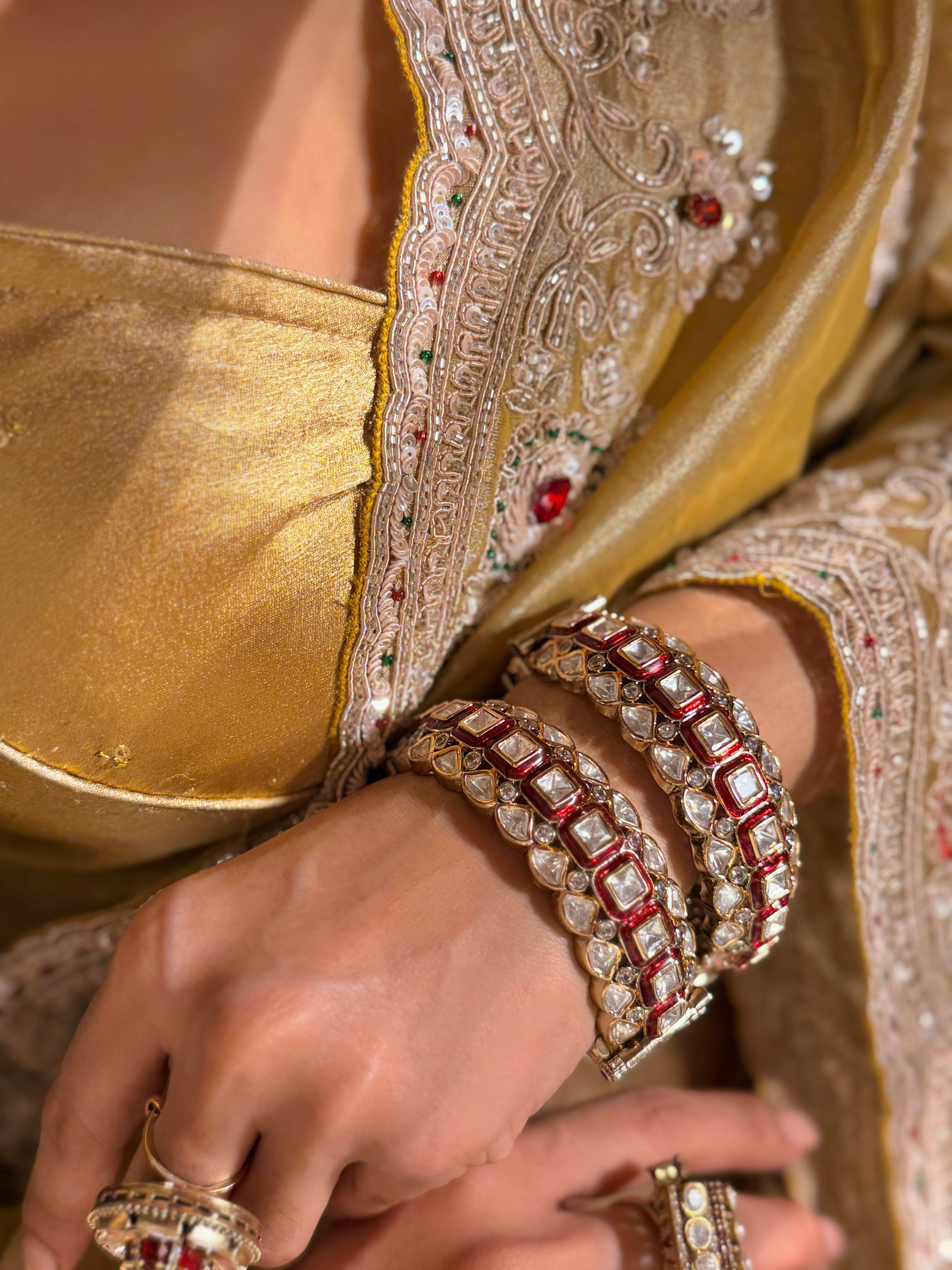 Mahi Ruby Bangle