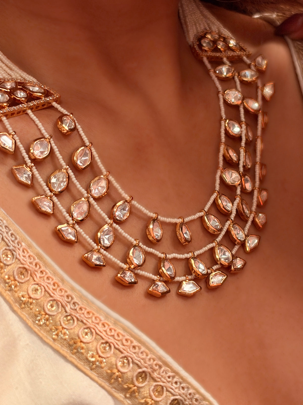 Sakshi Moissanite Necklace