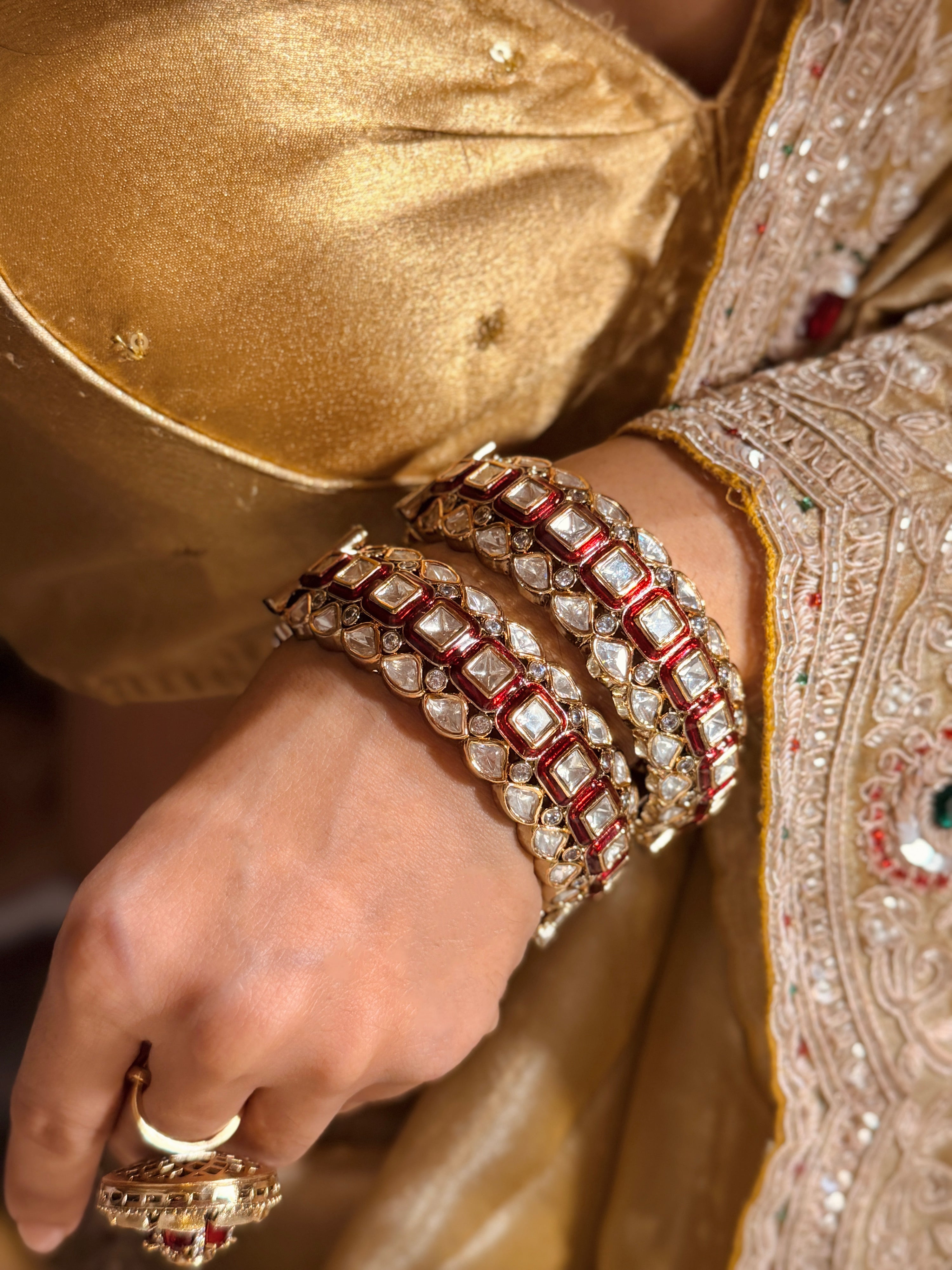 Mahi Ruby Bangle