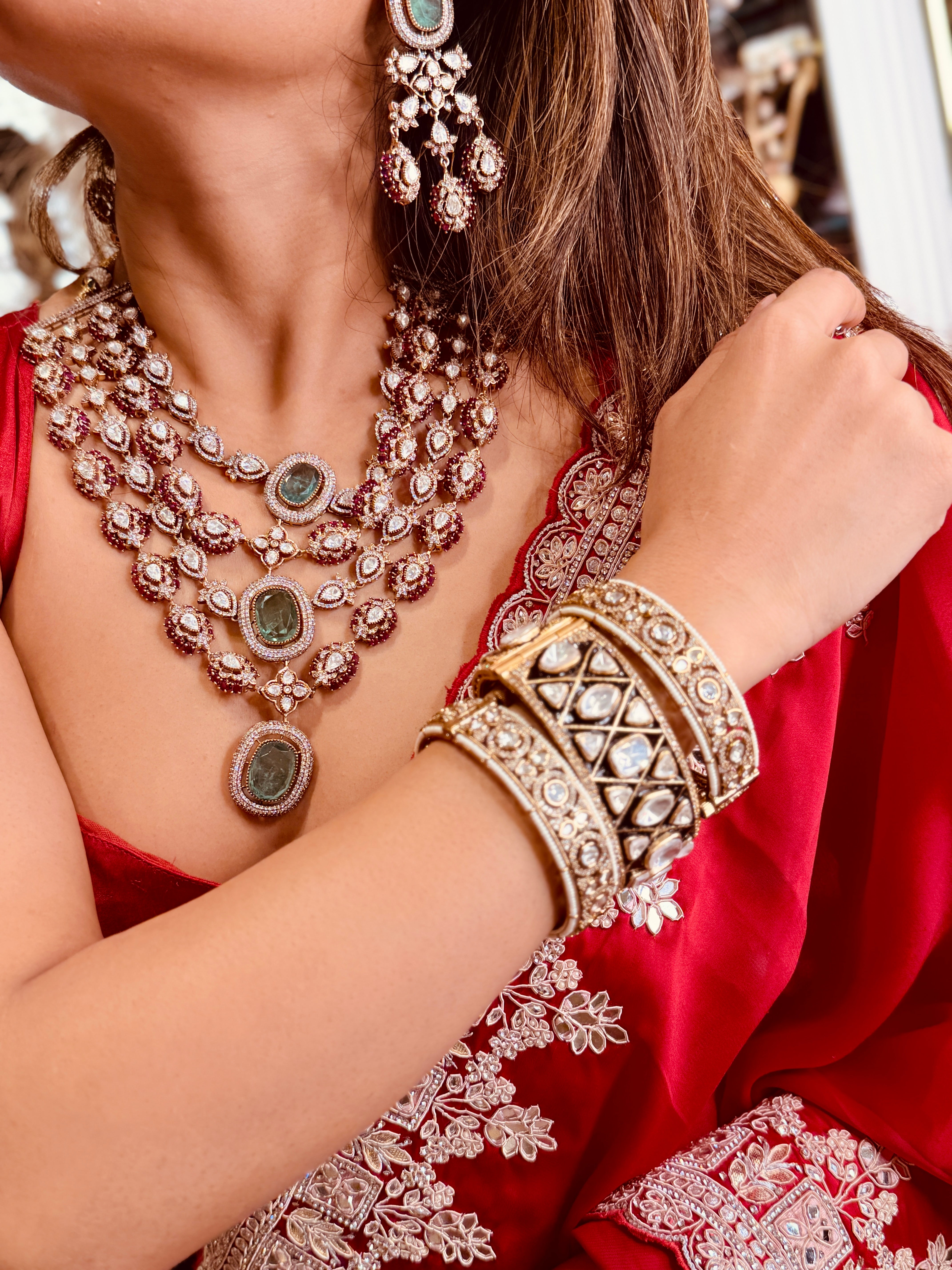 Ridhima layered Necklace