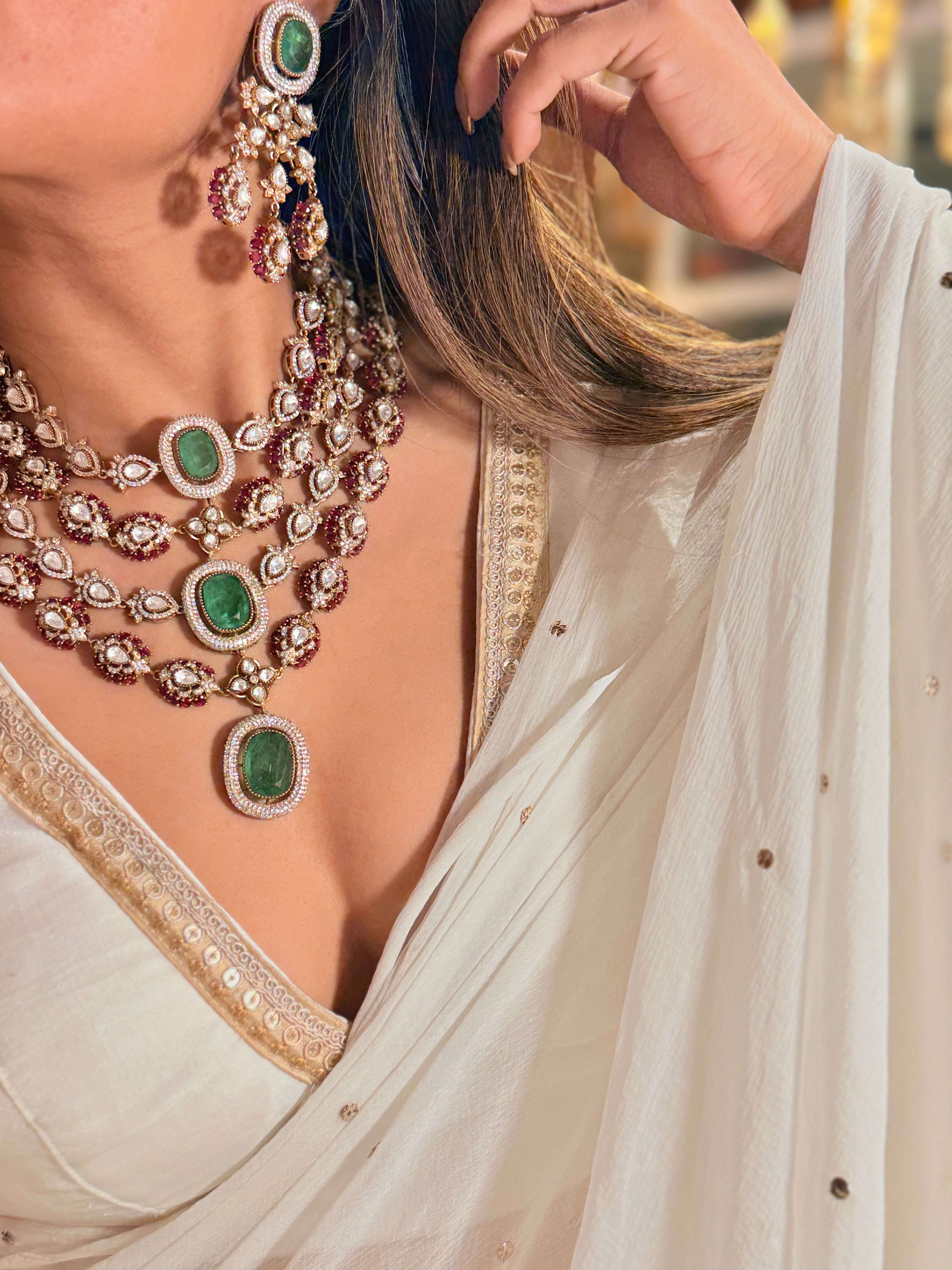 Ridhima layered Necklace