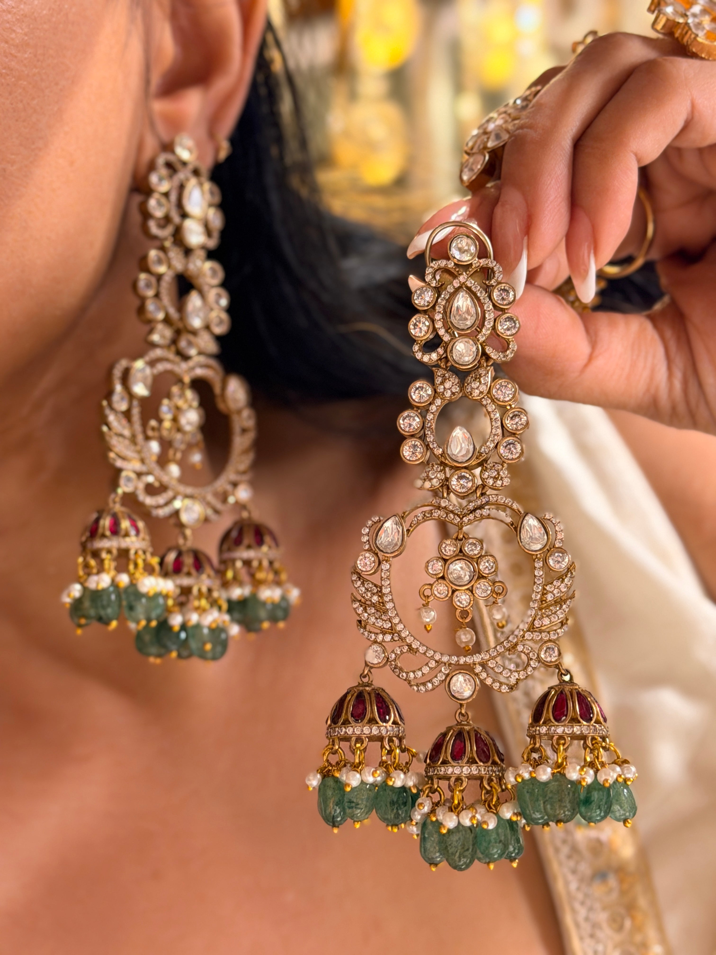 Heerangini Bali Jhumka