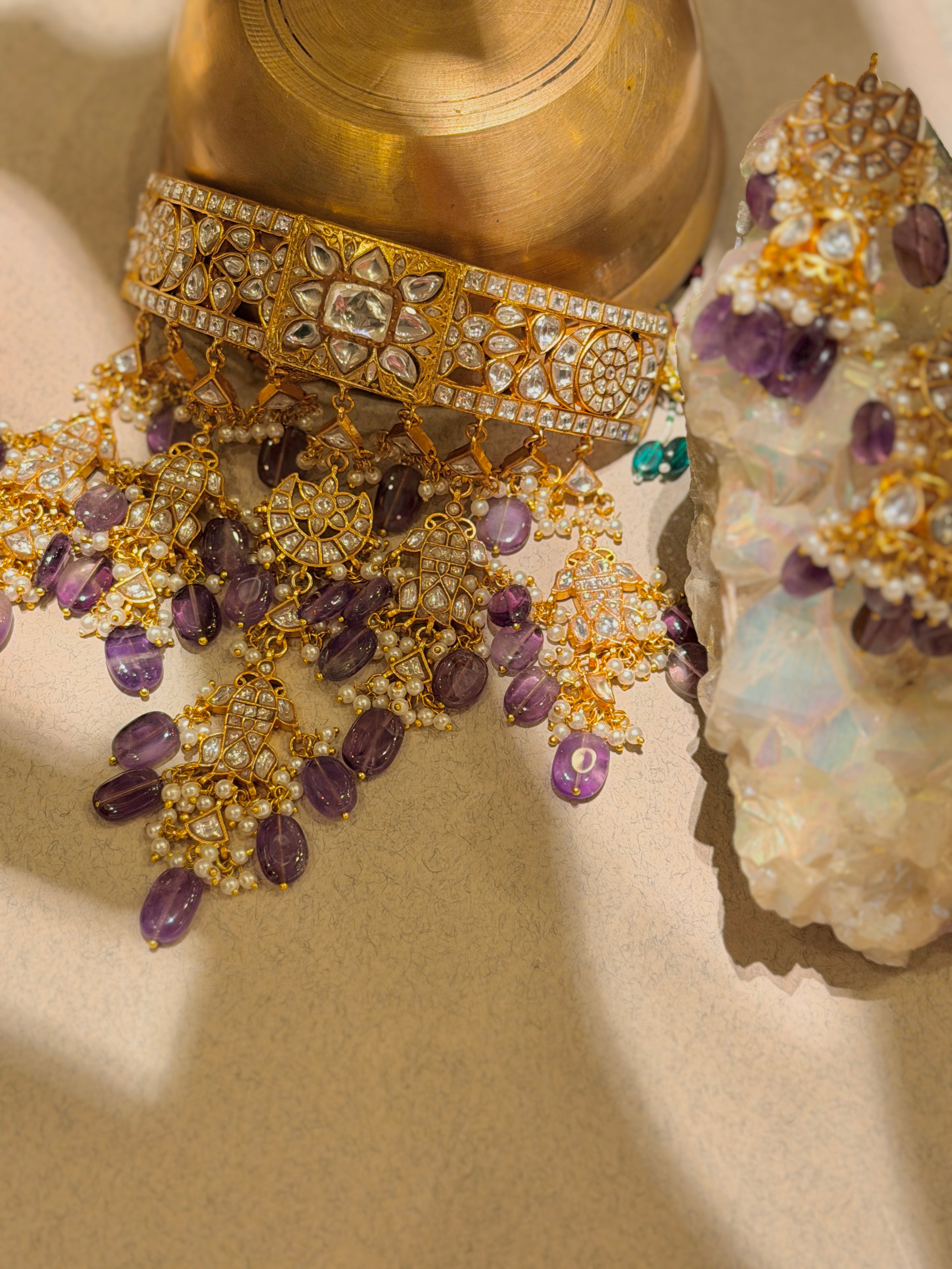 Riwaayat Kundan Aad Necklace
