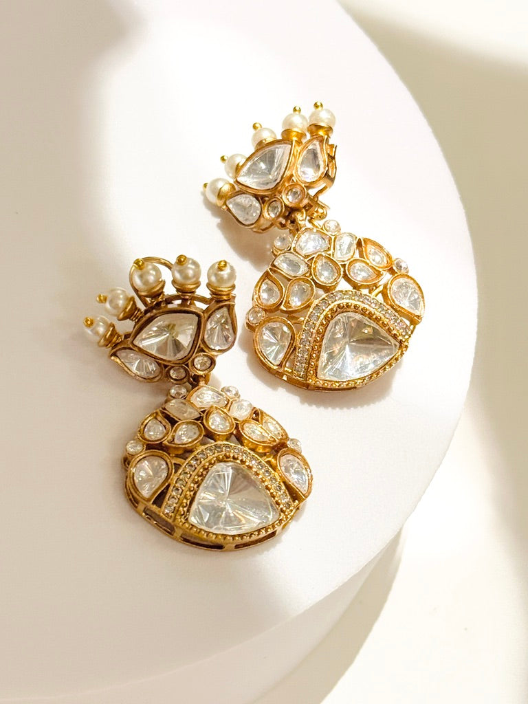 Zarina Luxe Polki Necklace