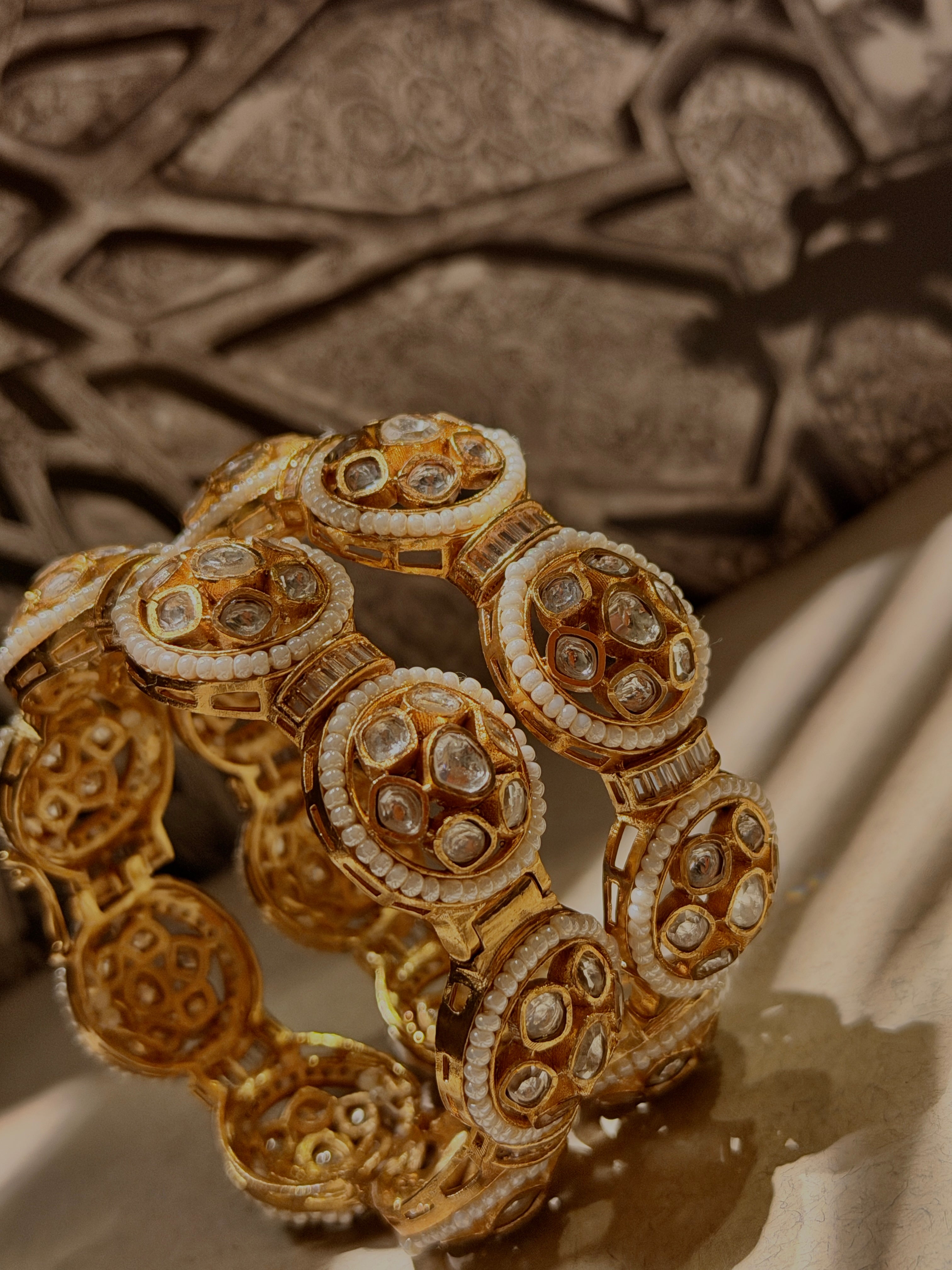 Moti Butta Bangle