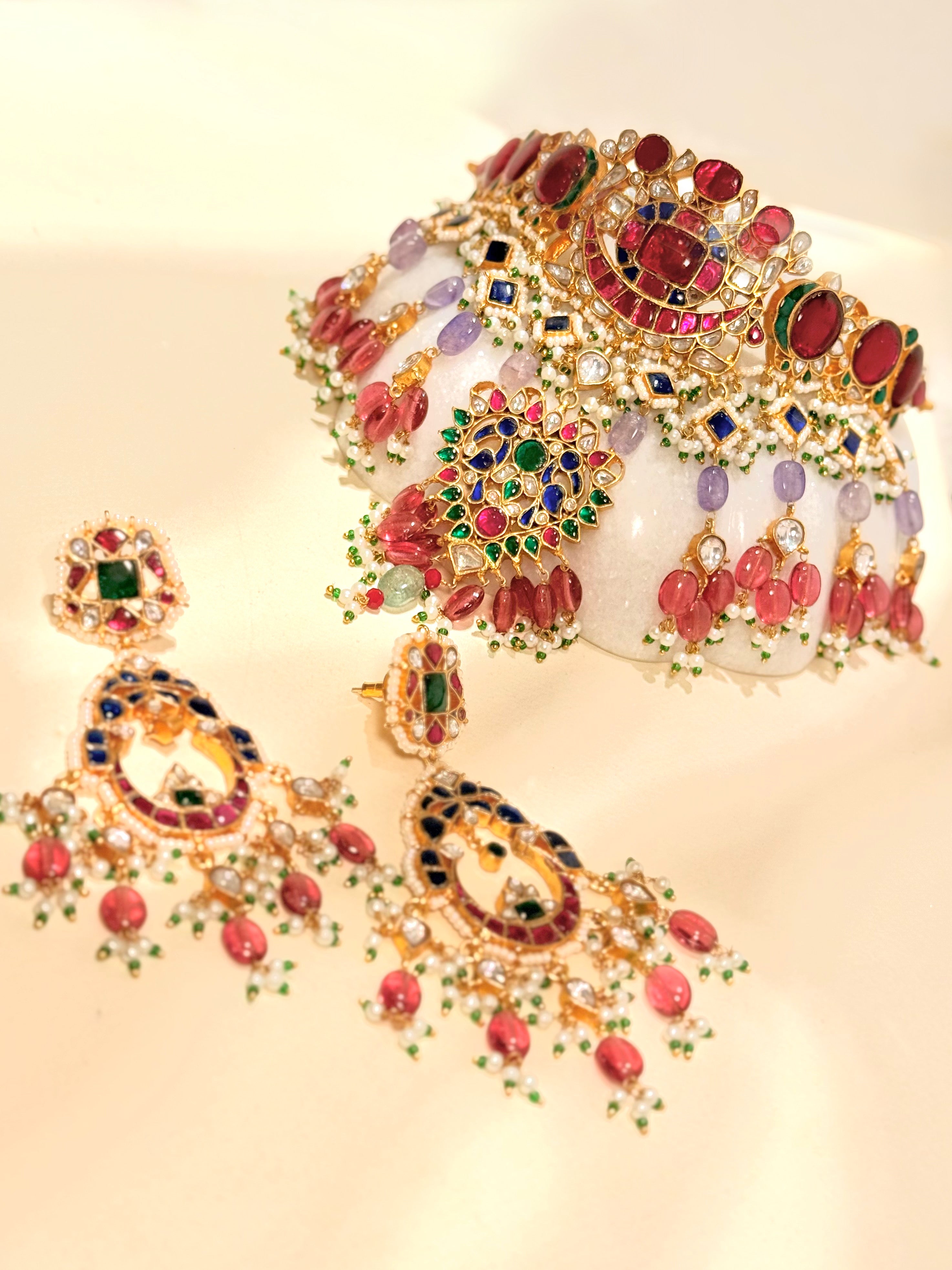 Angeela kundan choker