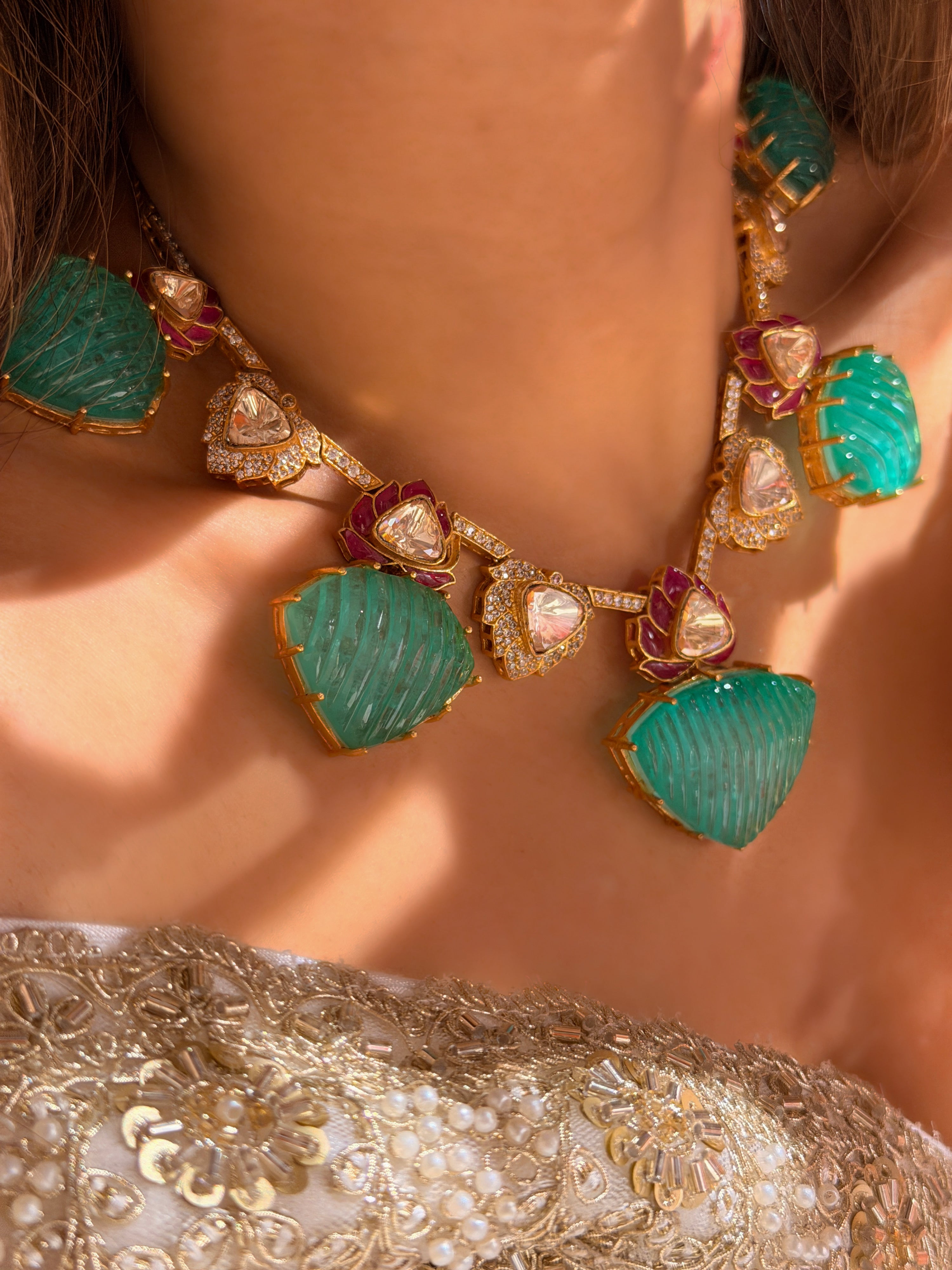 Celestia Teal Necklace