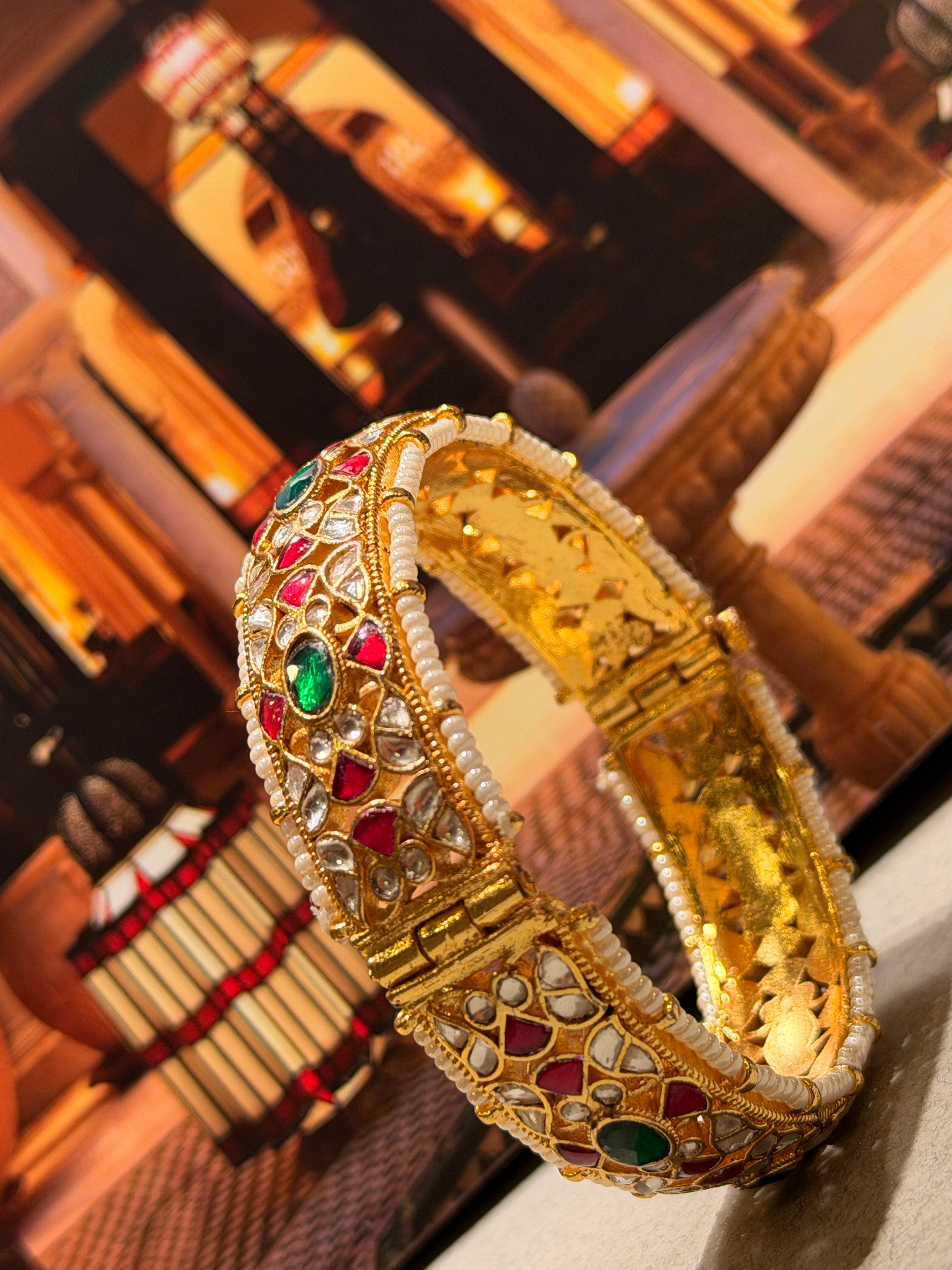 Vartika kundan bangle