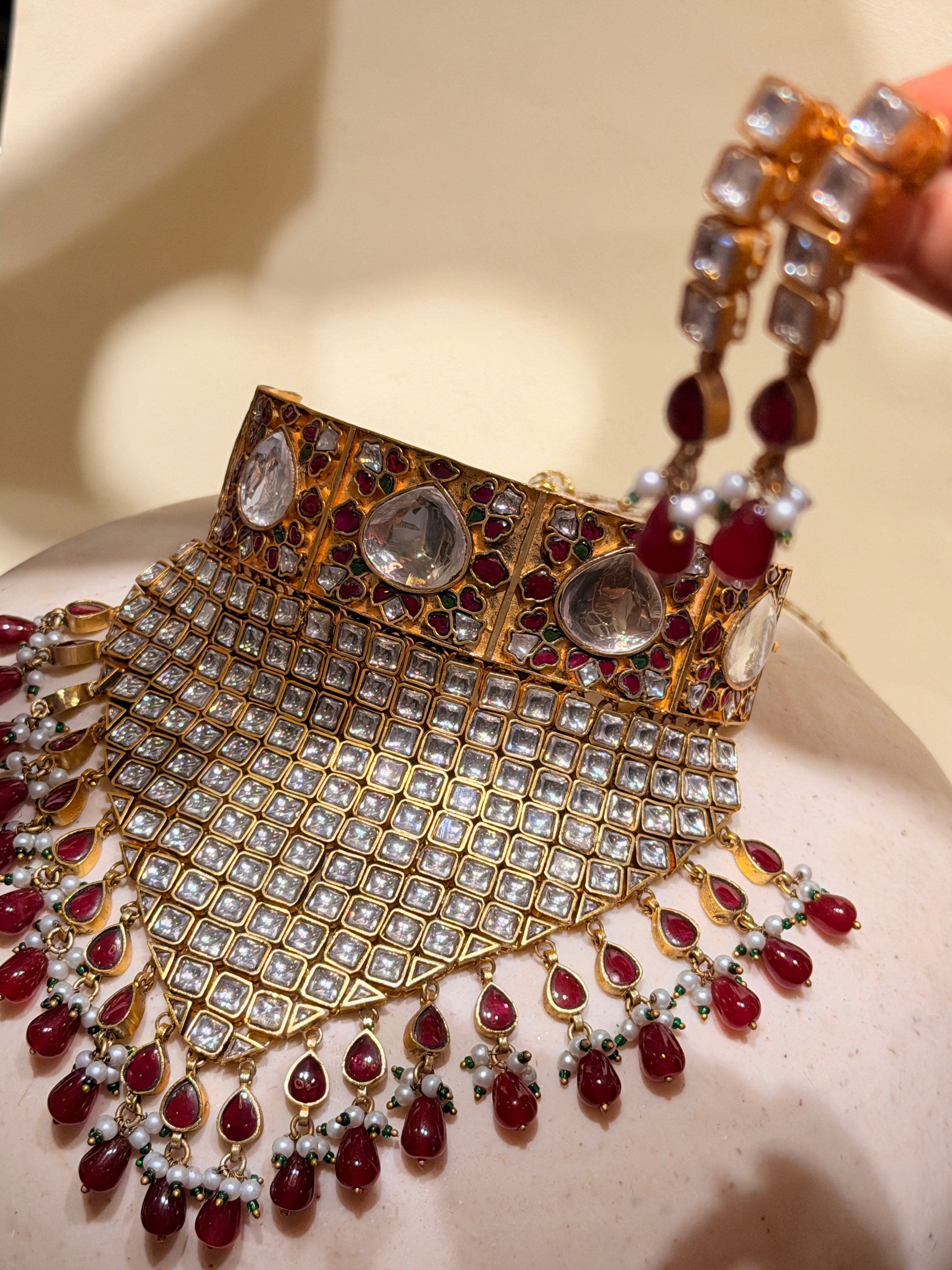 Mirage Ruby drop - Mahira