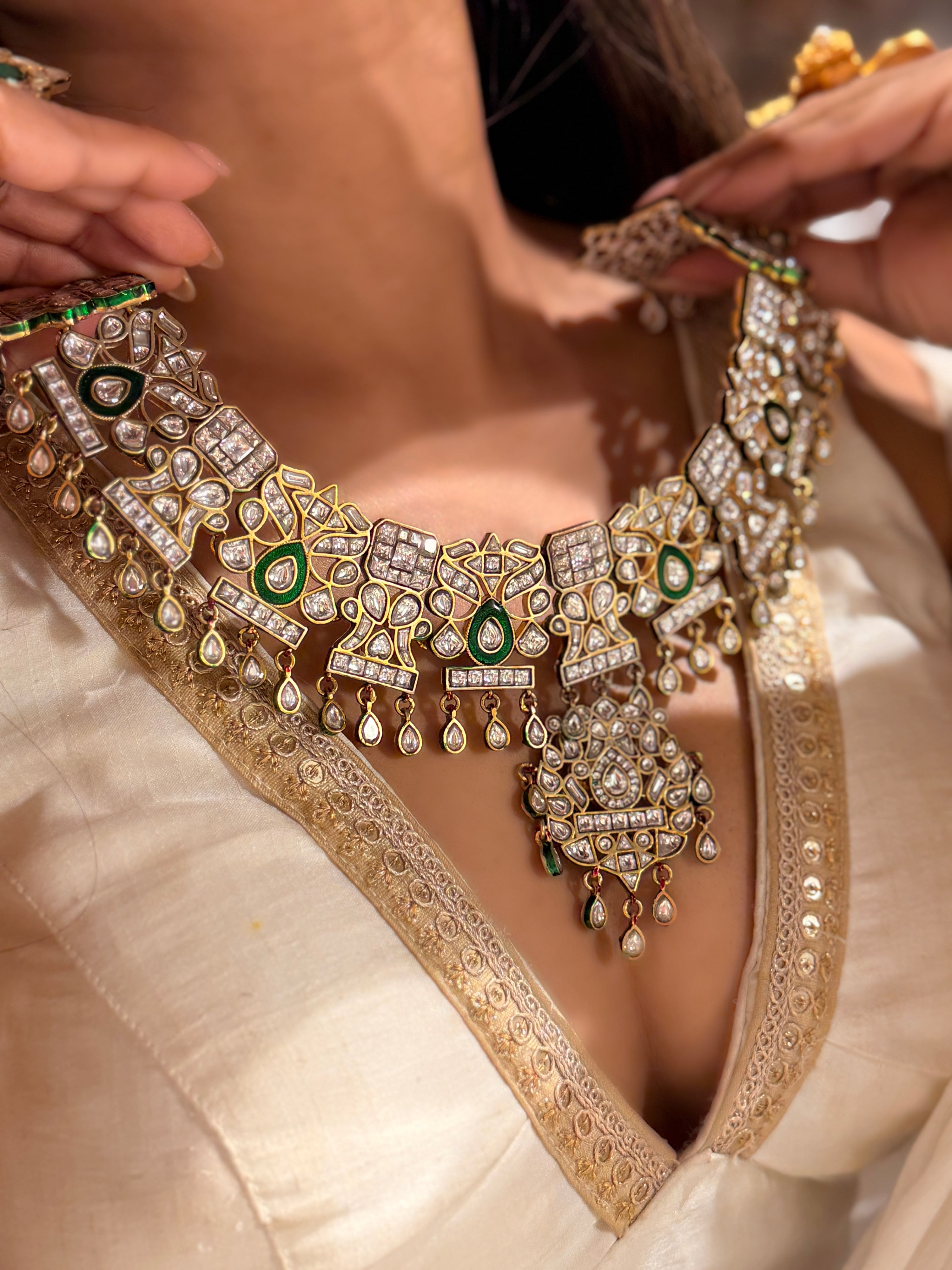 Rajnandini Polki Haar - Mahira