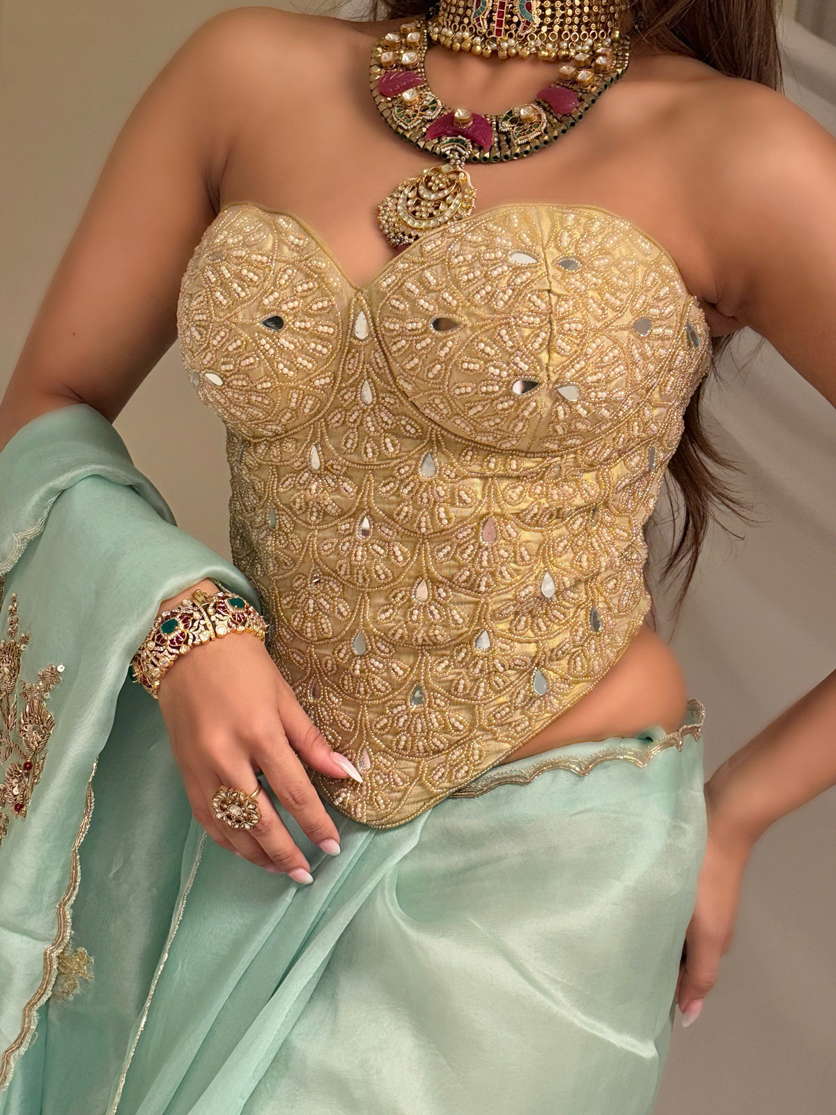The Glided Empress Corset