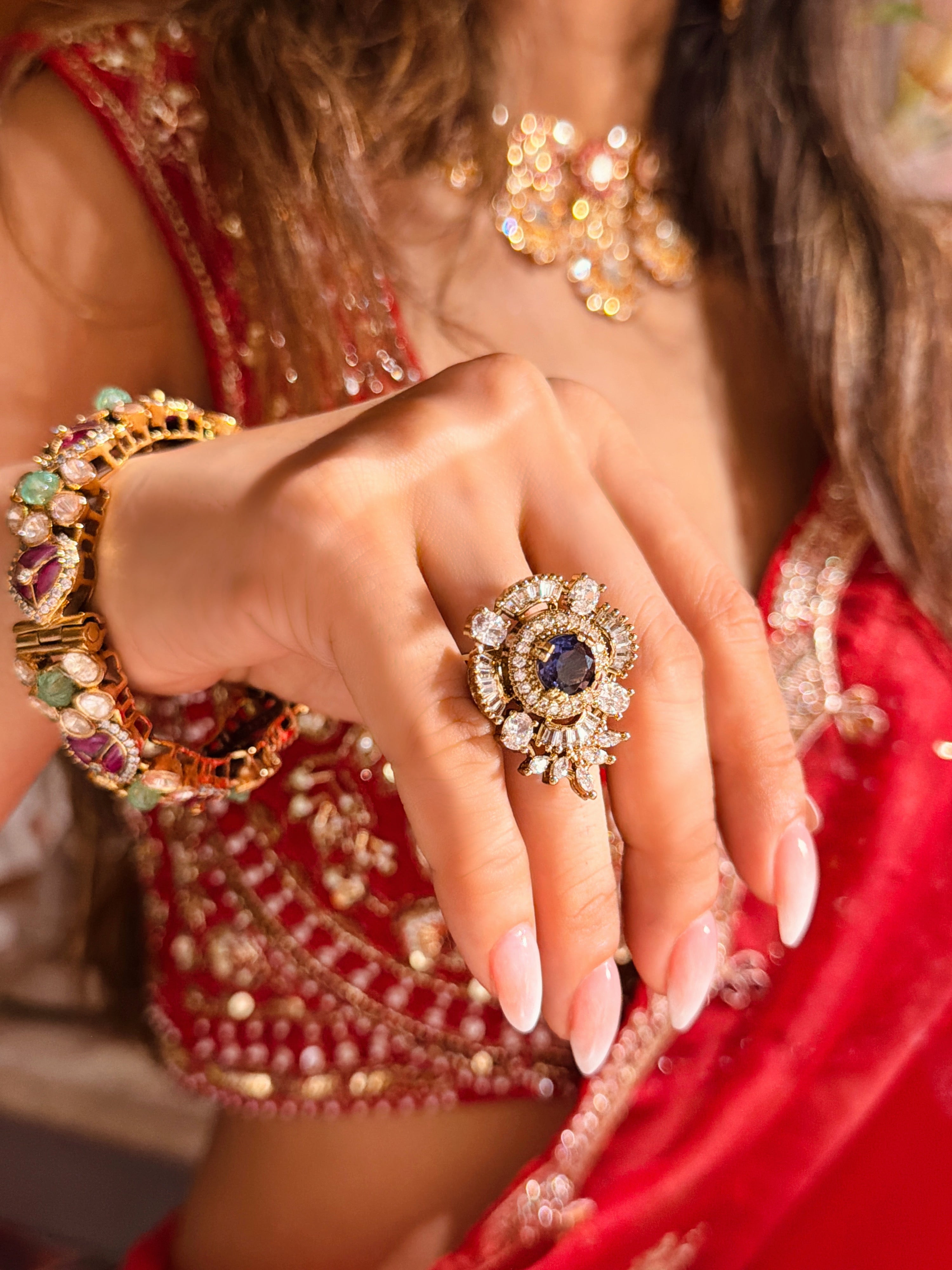 Amethyst Opulence Ring