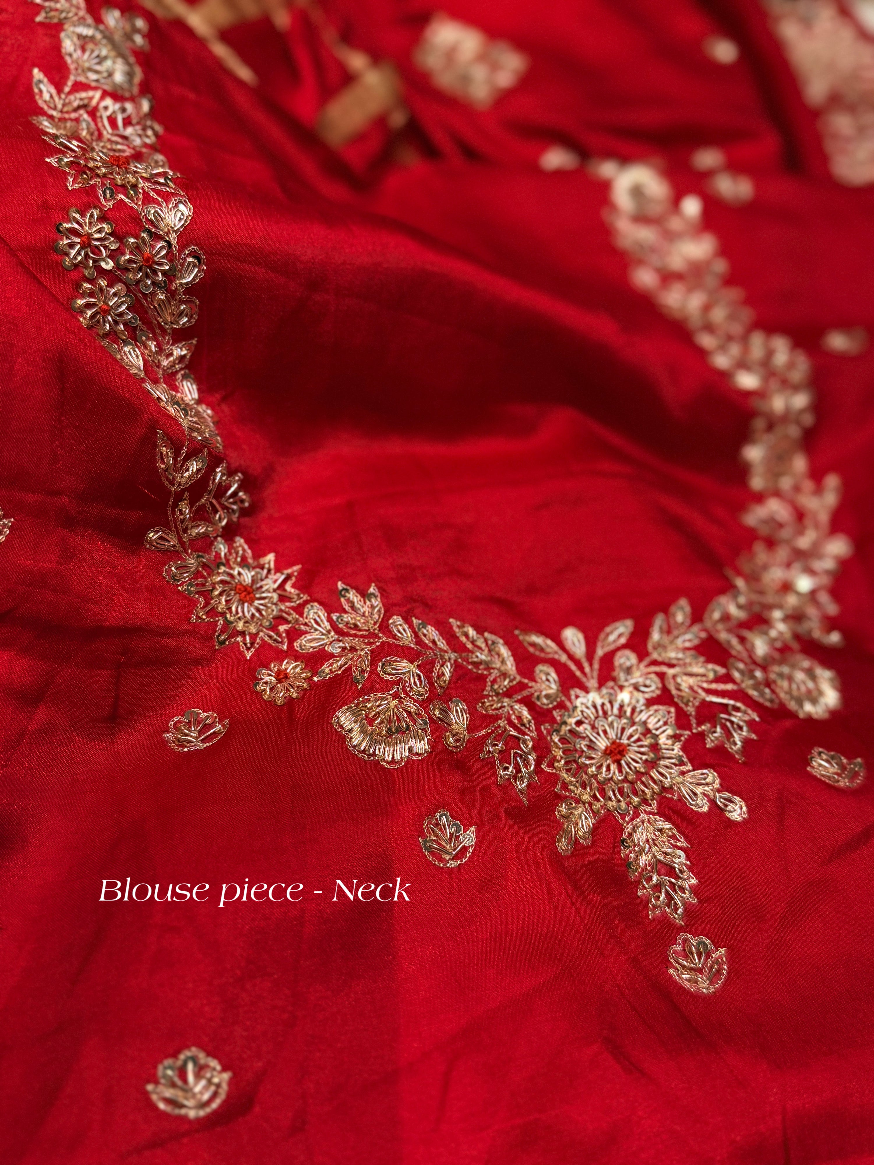 Sindoori shringar Saree