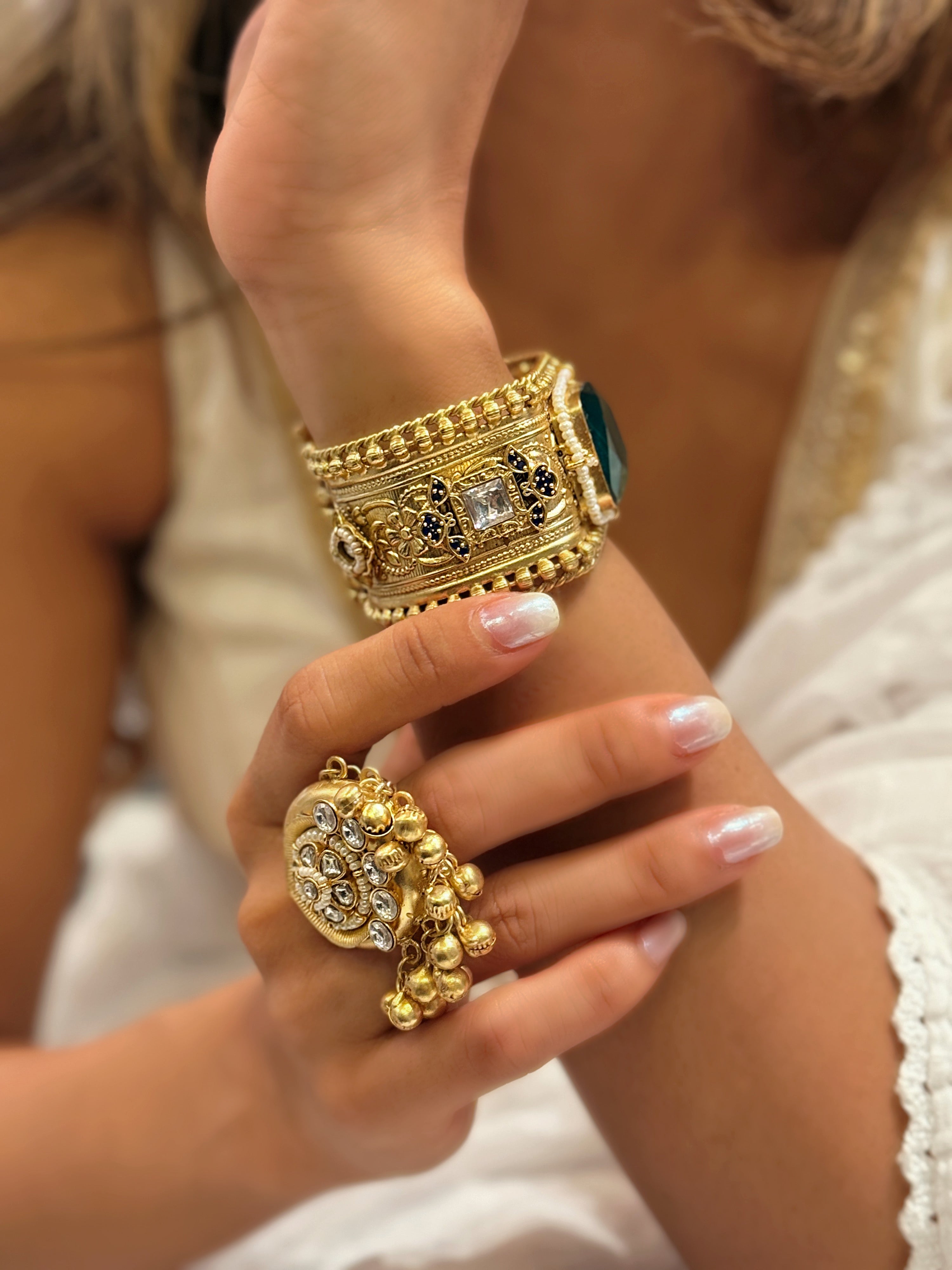 Emerald Elegance Bracelet