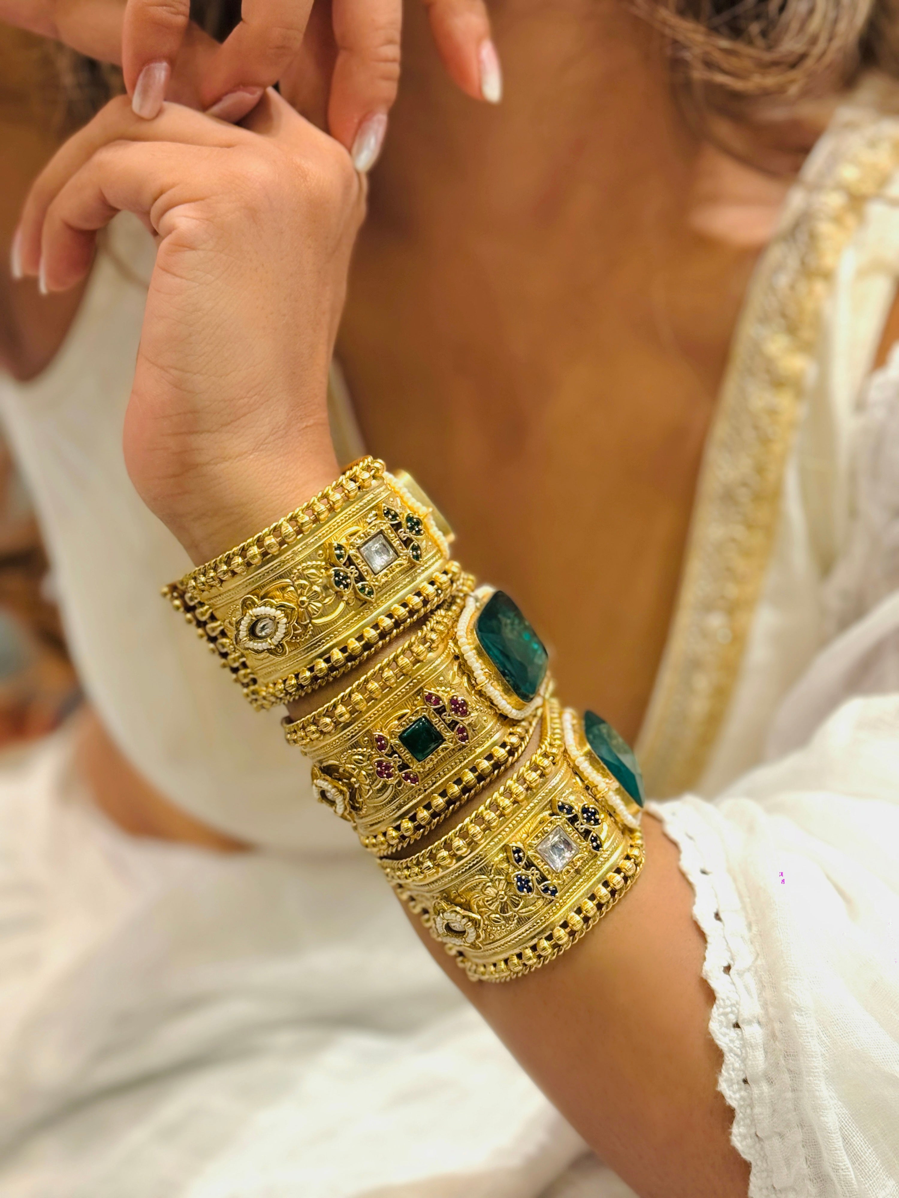Emerald Elegance Bracelet