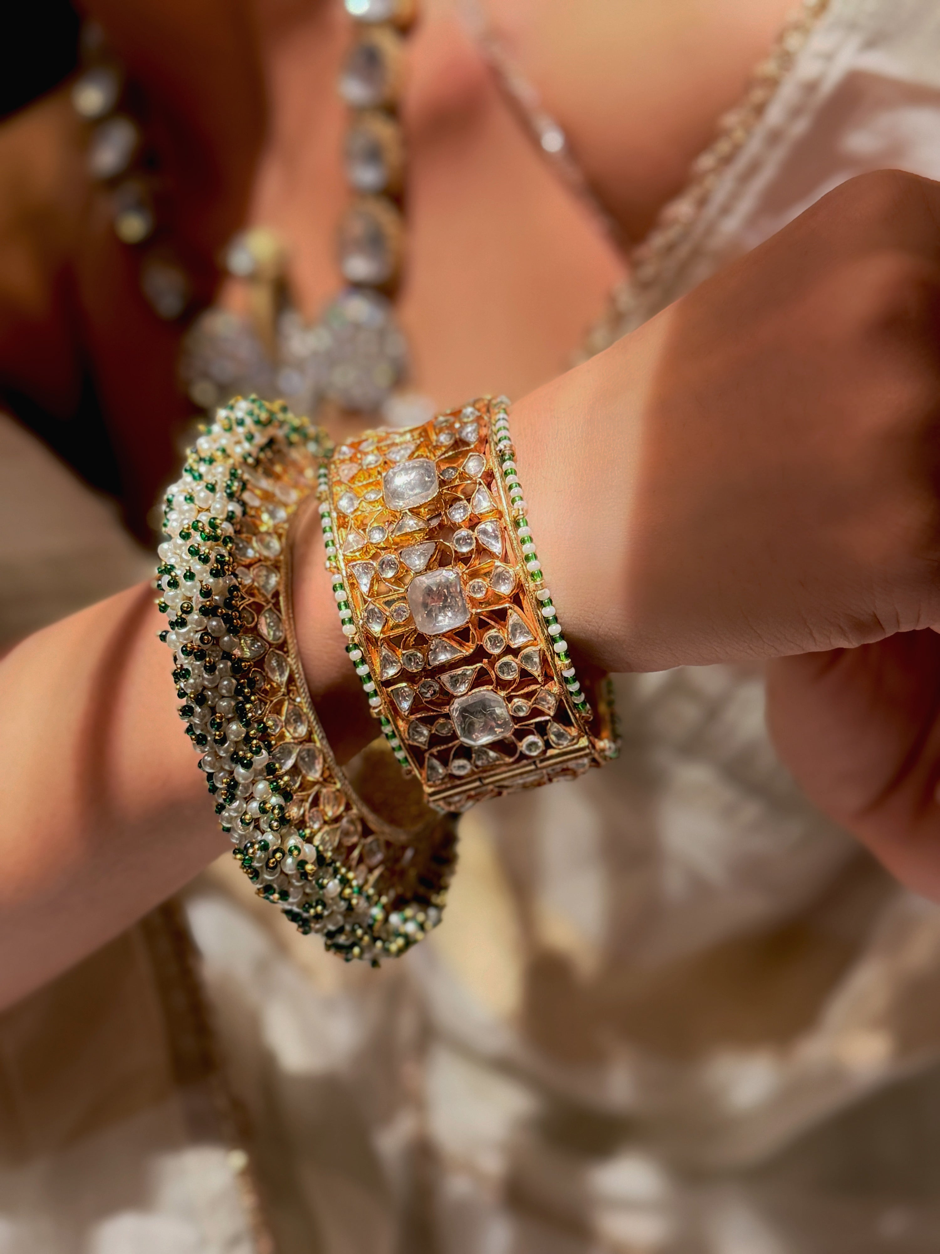 Manikya Kundan Bangle