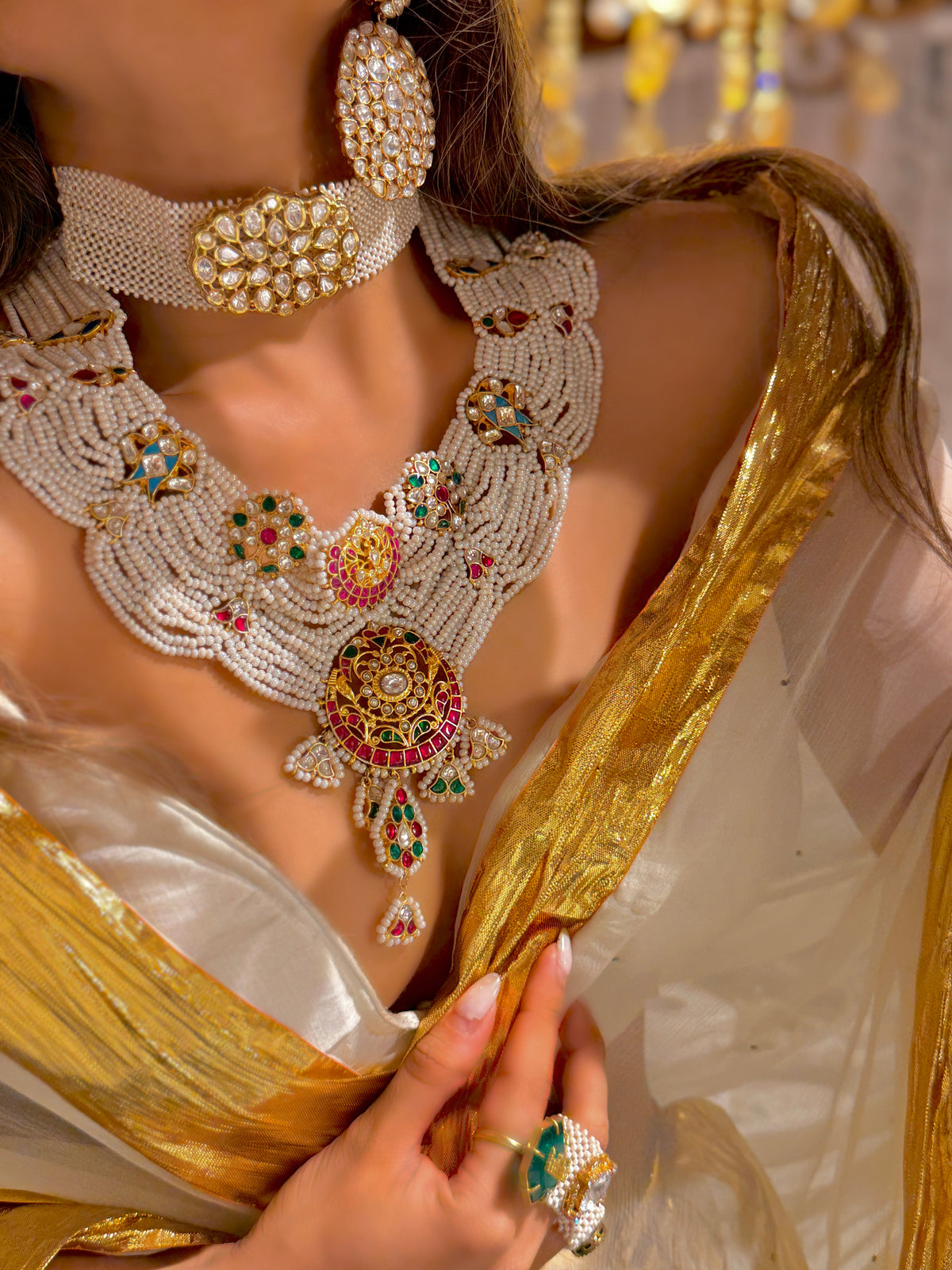 Ragini Moti Maharani Necklace