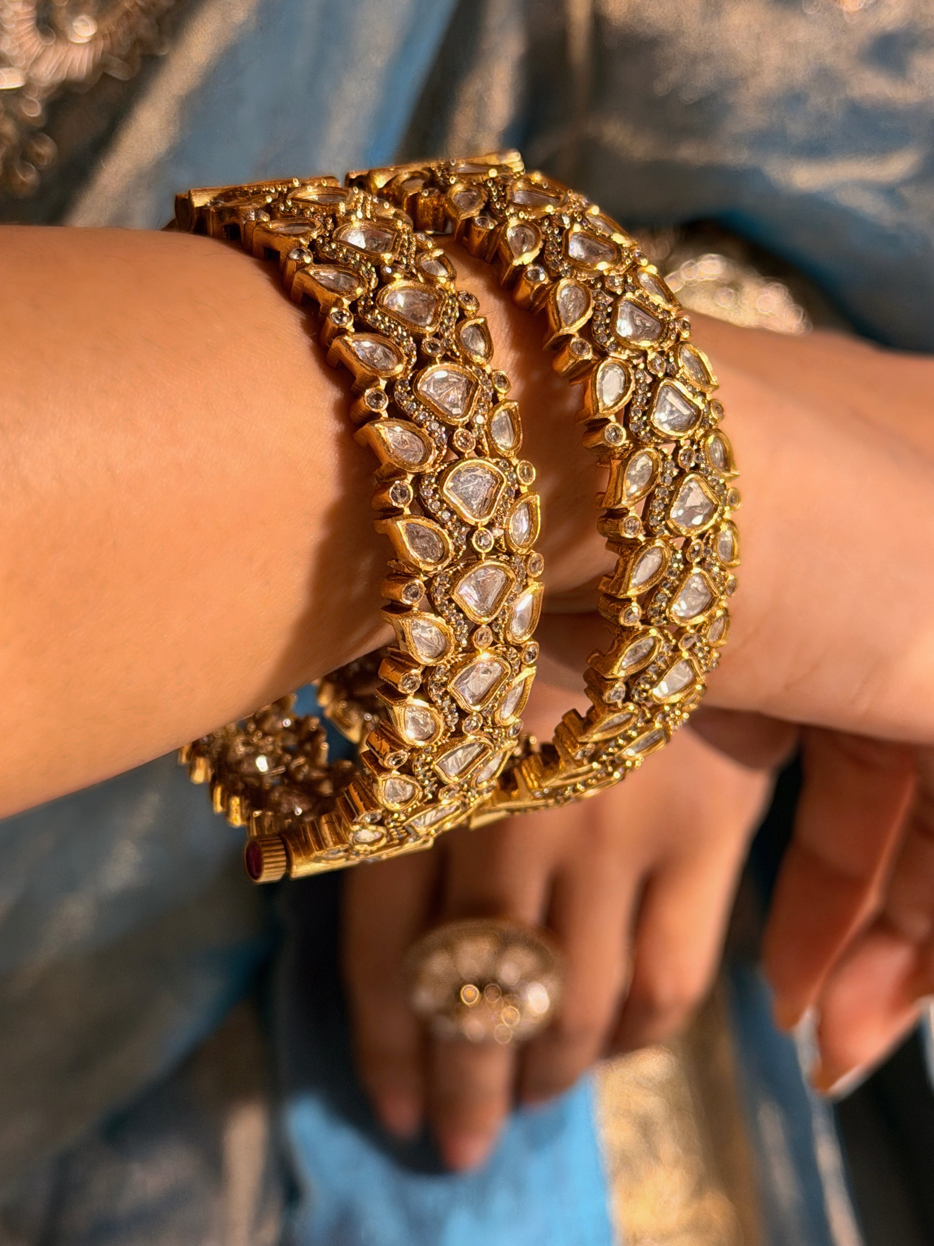 Vidhi Polki Bangle