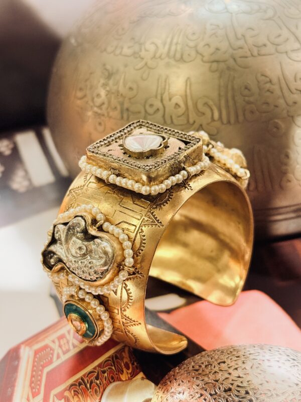 Gold Plated Masaba Cuff