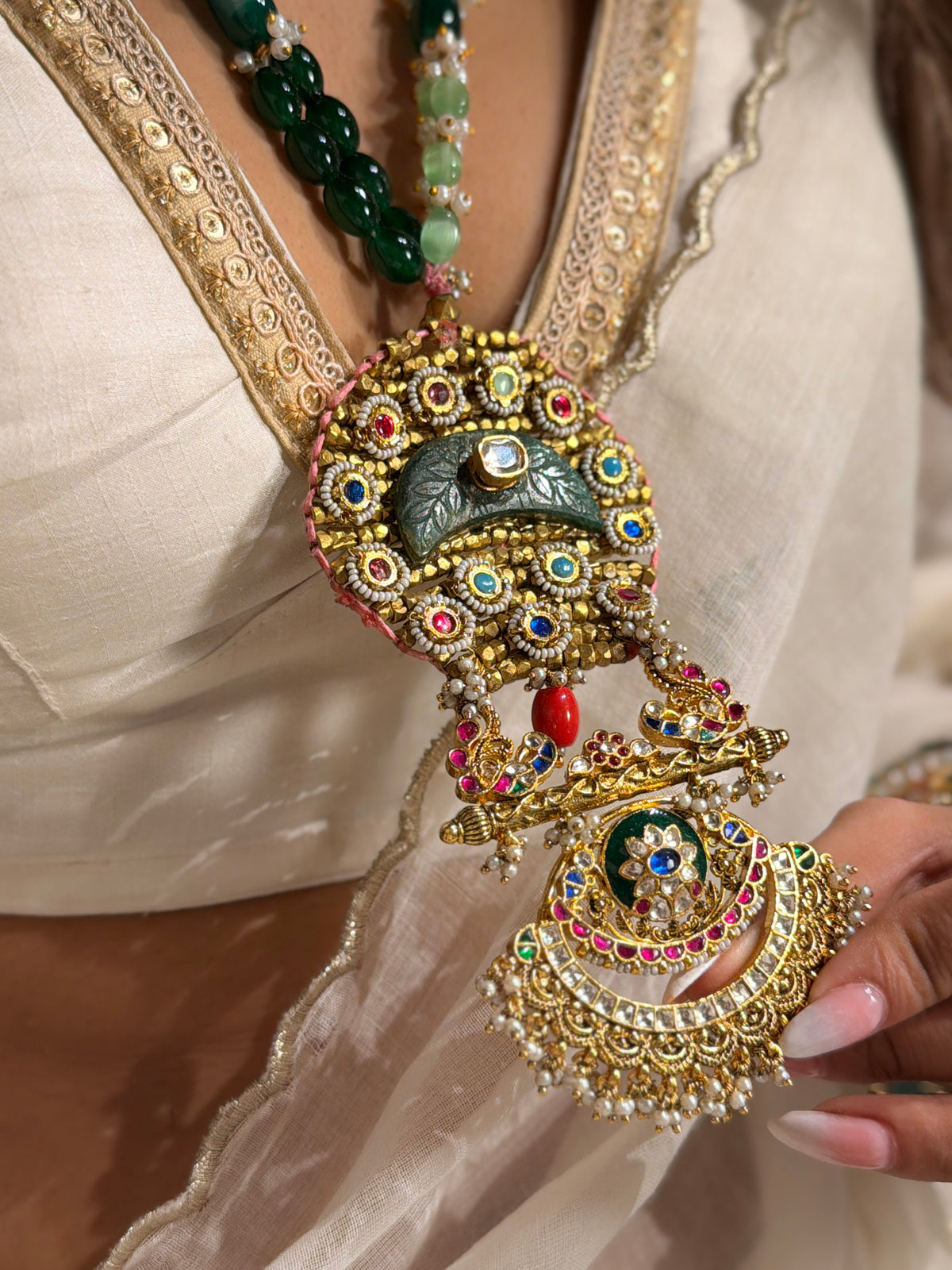 Smritishree Jadau Haar