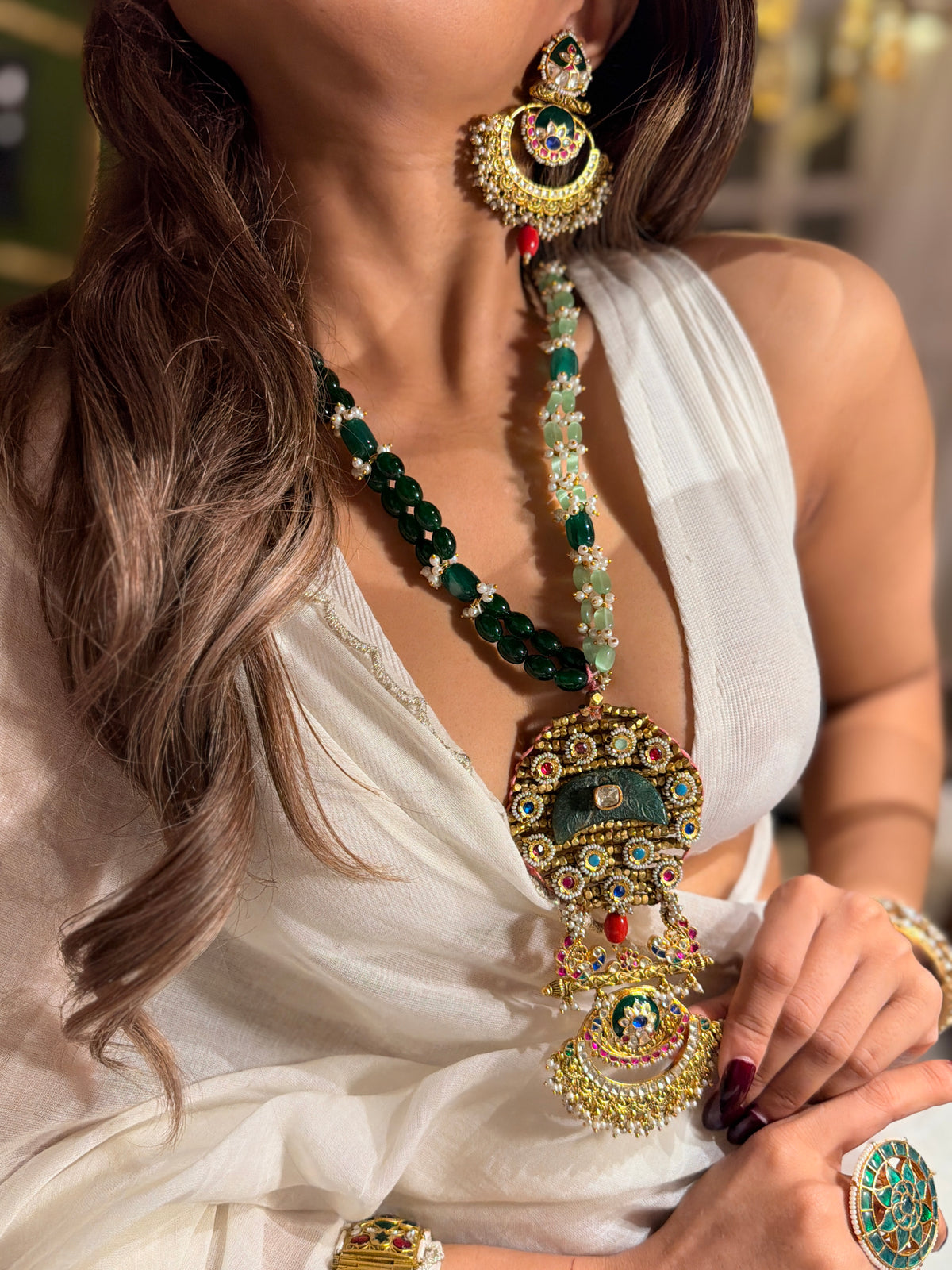 Smritishree Jadau Haar
