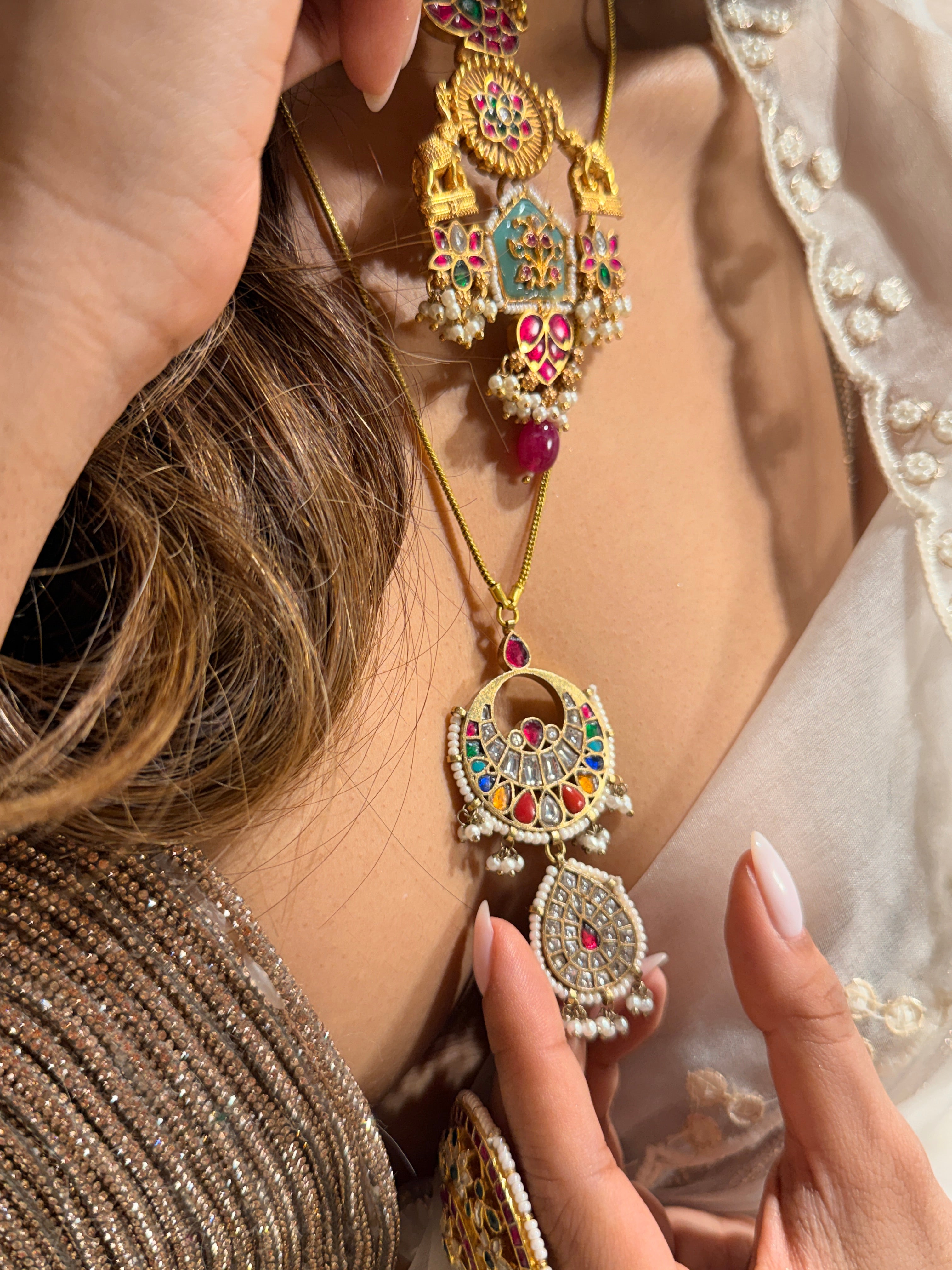 Chandni Jadau Pendant