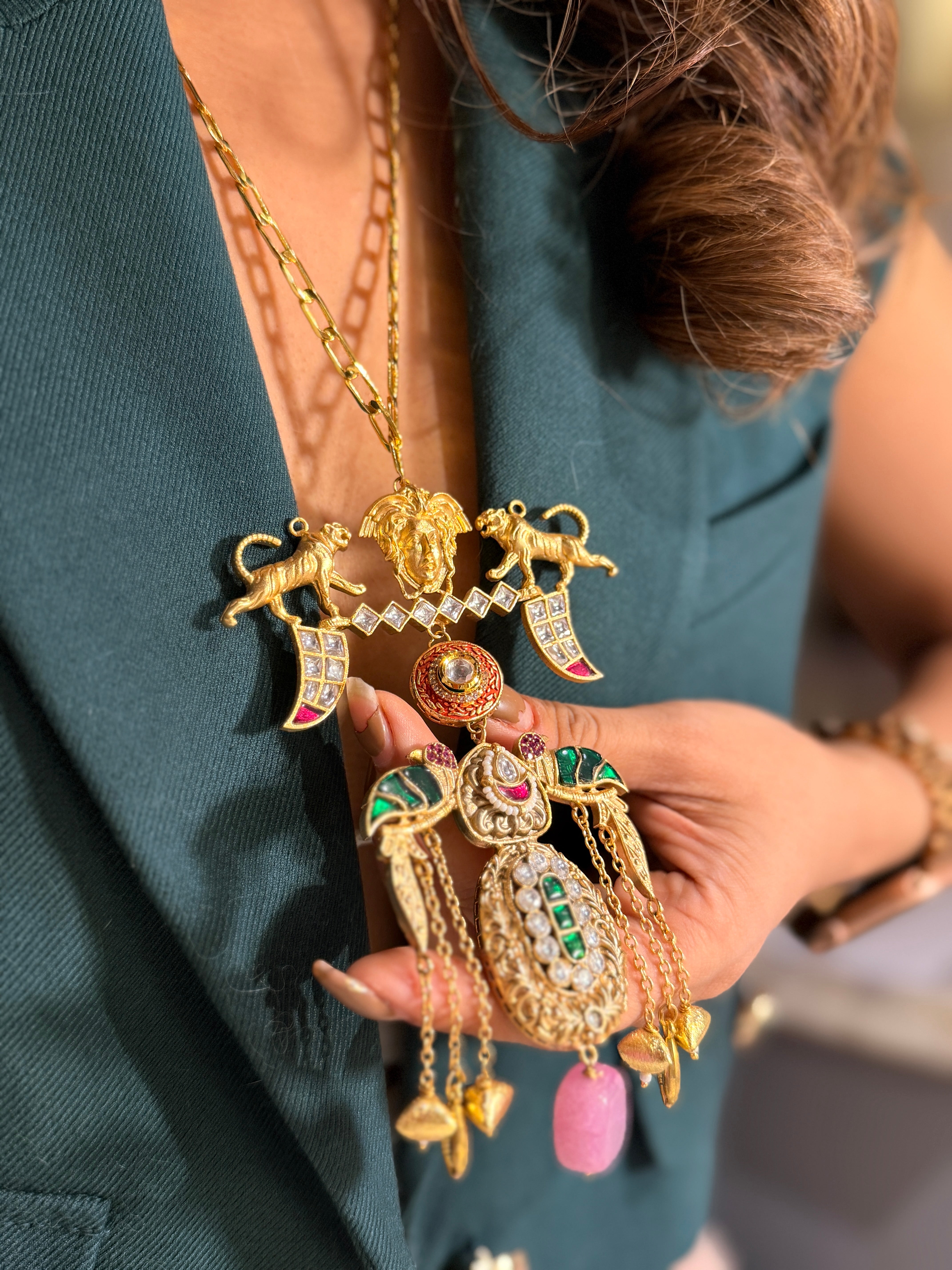 Rashmika Fusion Chain Pendant