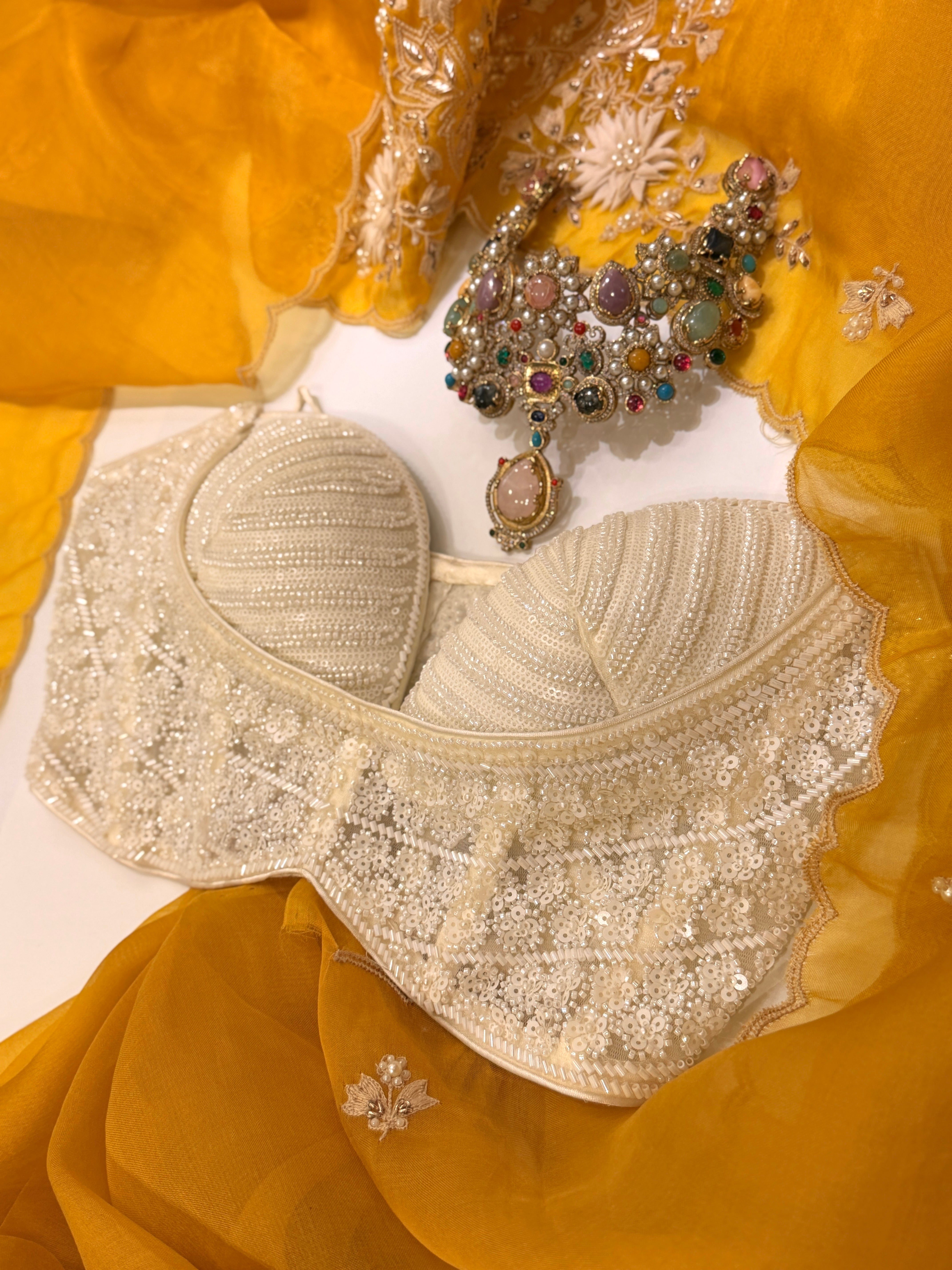 Snow Blossom Blouse