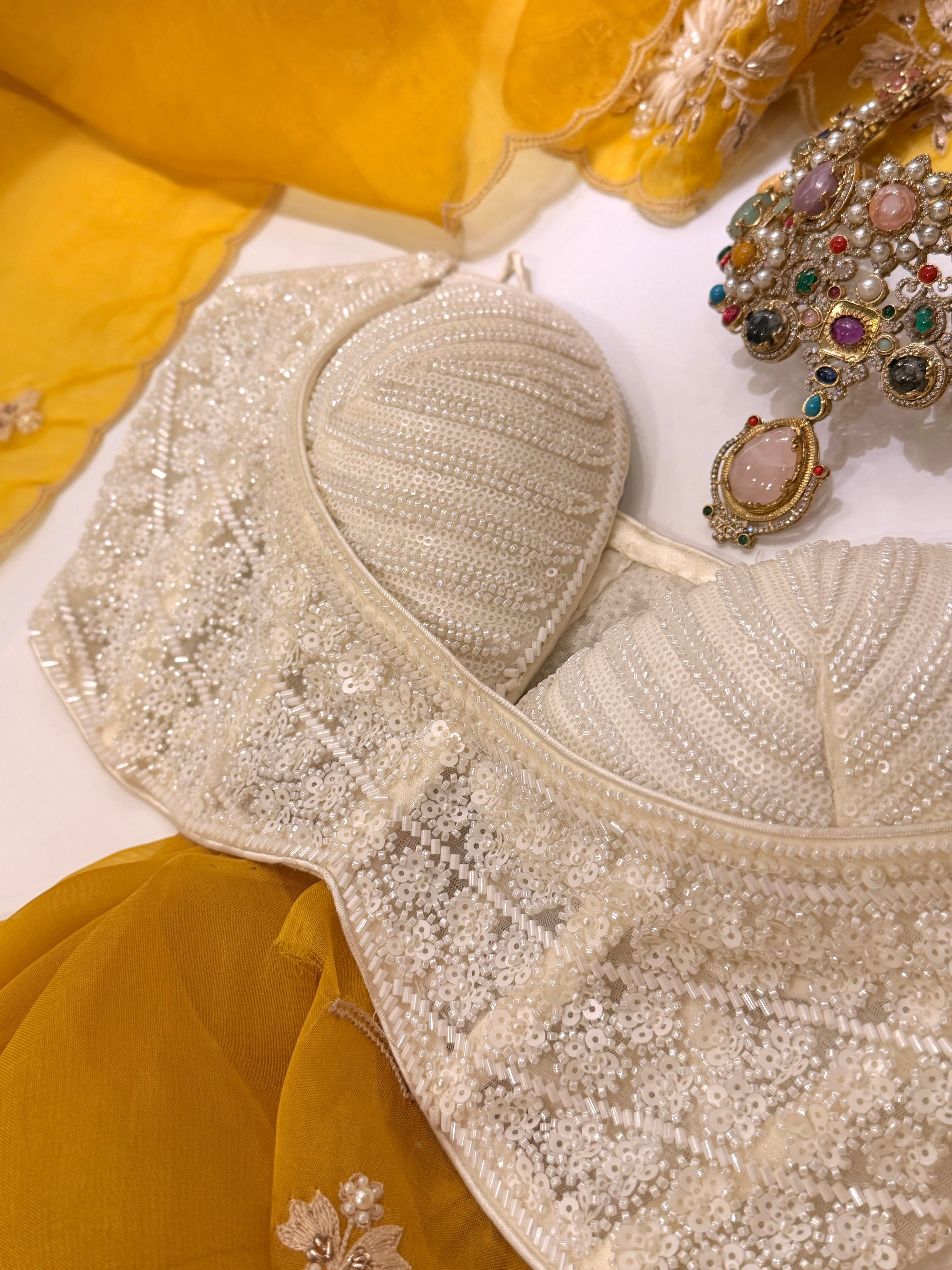 Snow Blossom Blouse