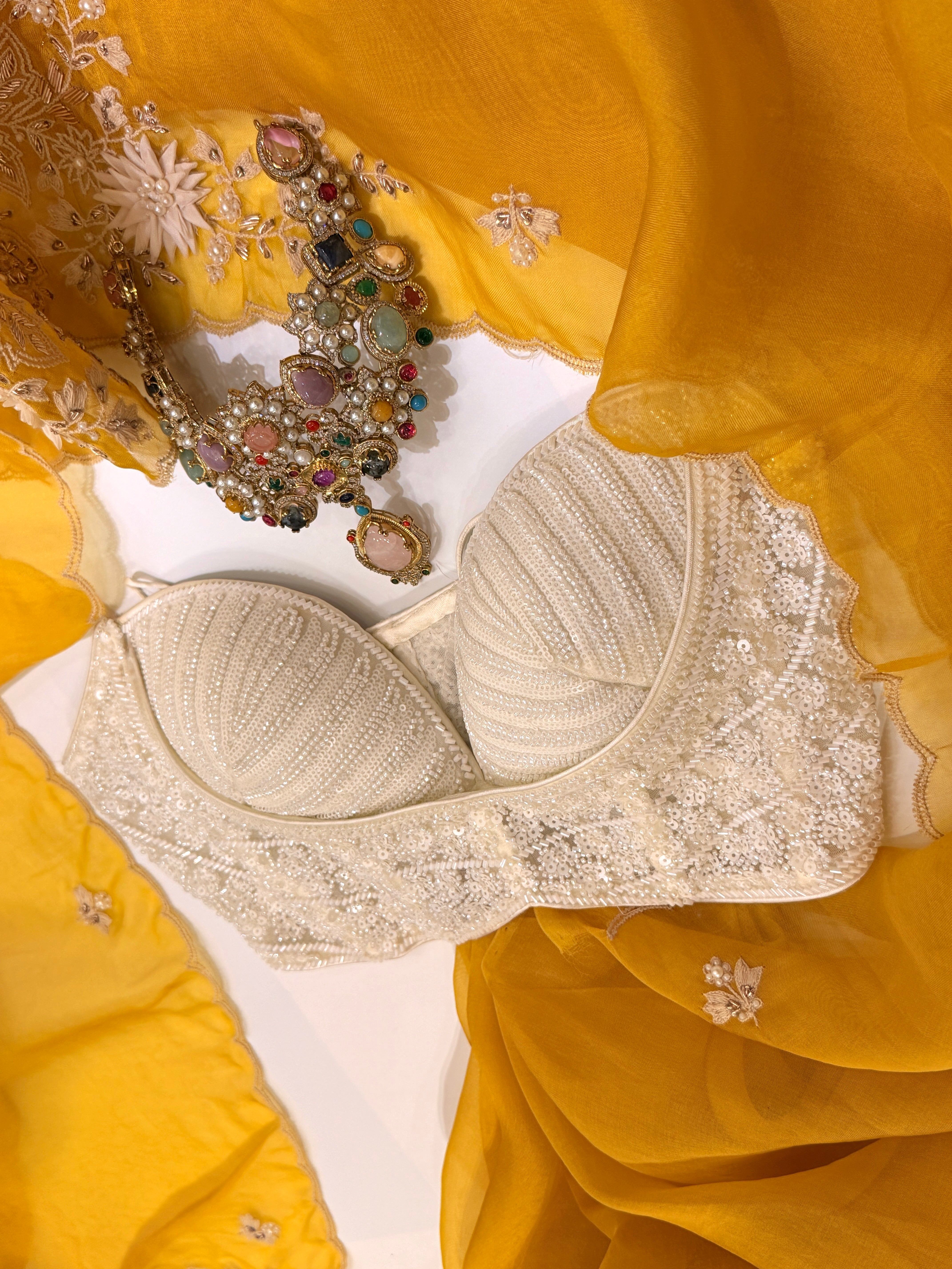 Snow Blossom Blouse