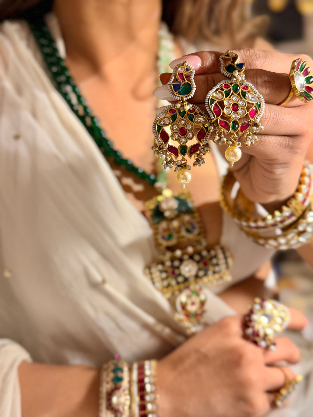 Surakshmi long Necklace