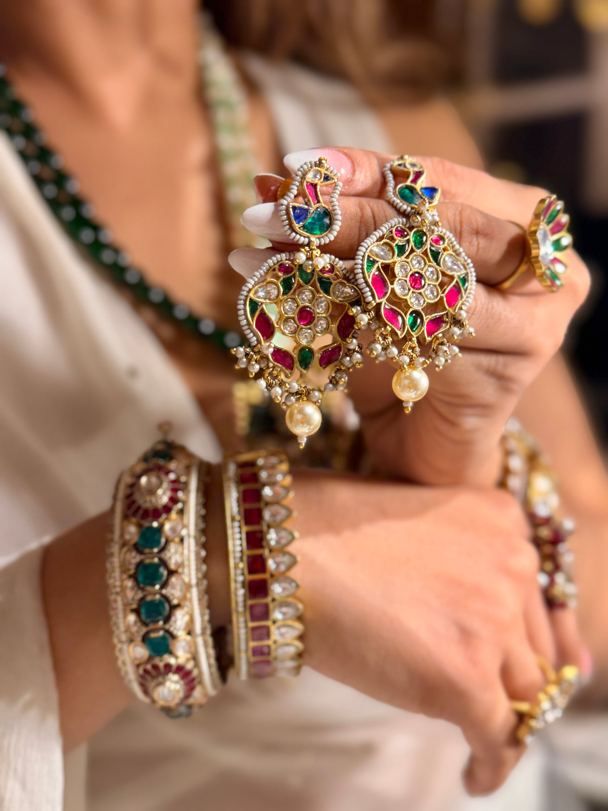 Surakshmi long Necklace
