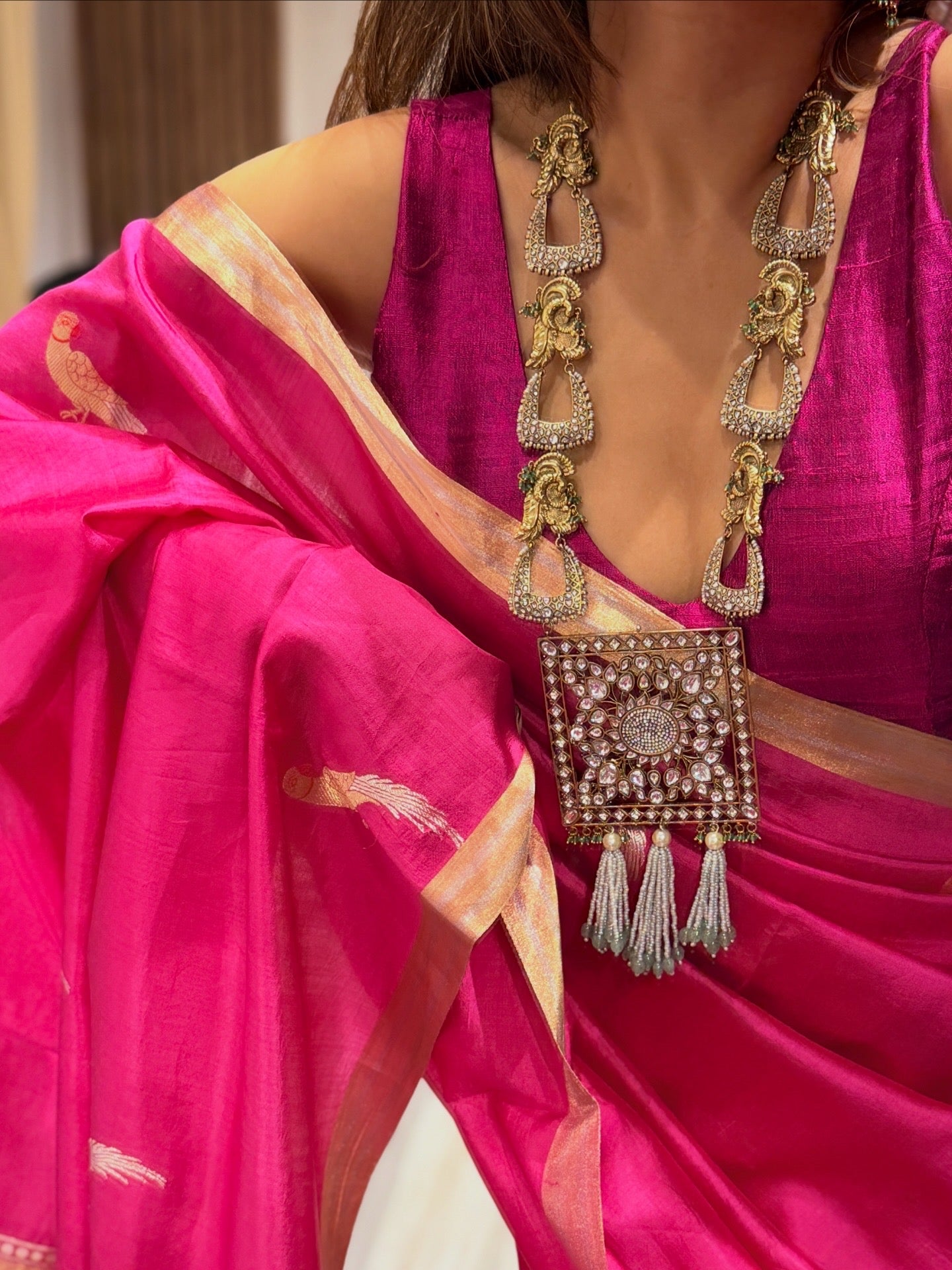 Chandramukhi polki haar - Mahira