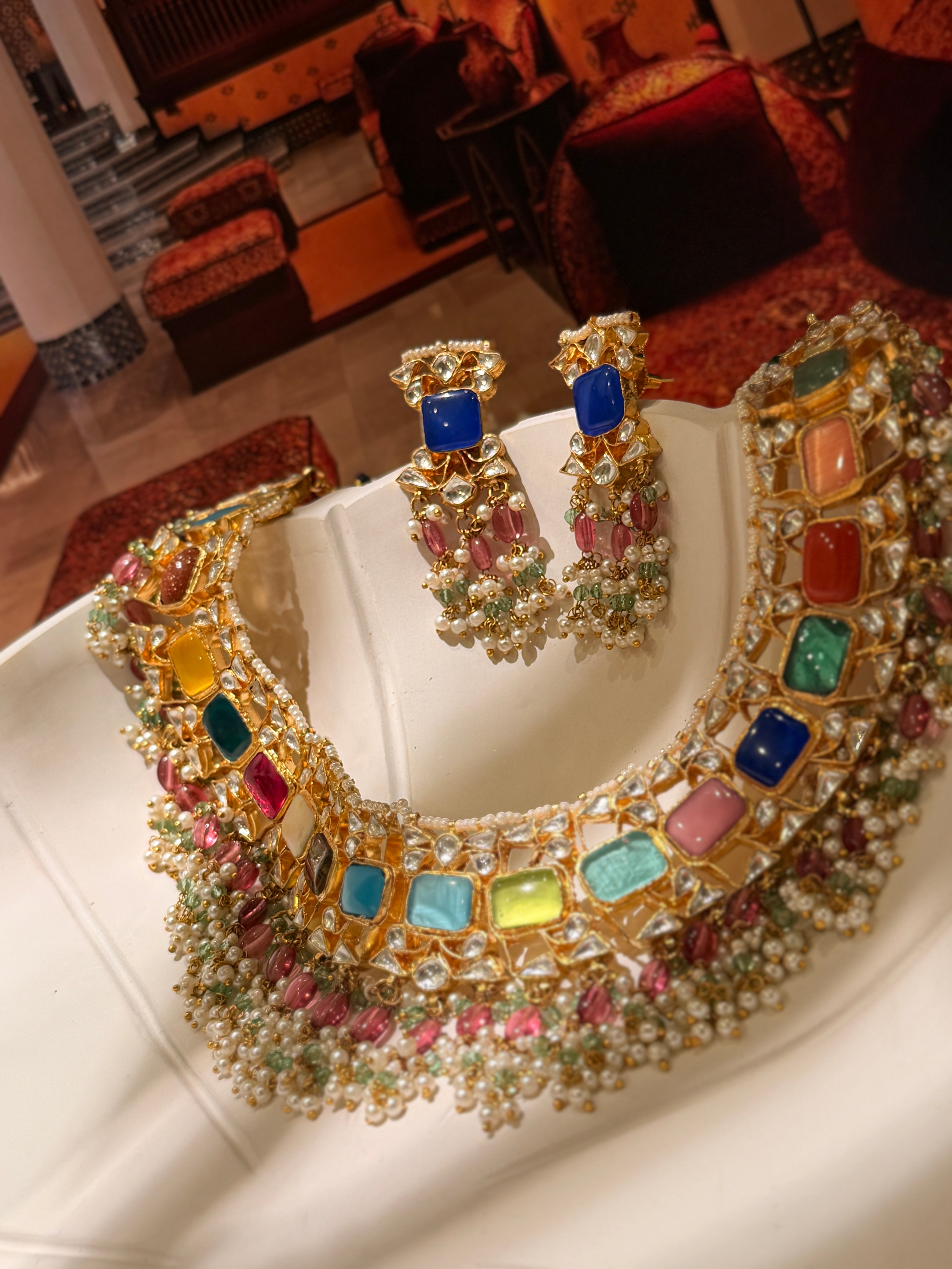 Satrangi Noor Necklace