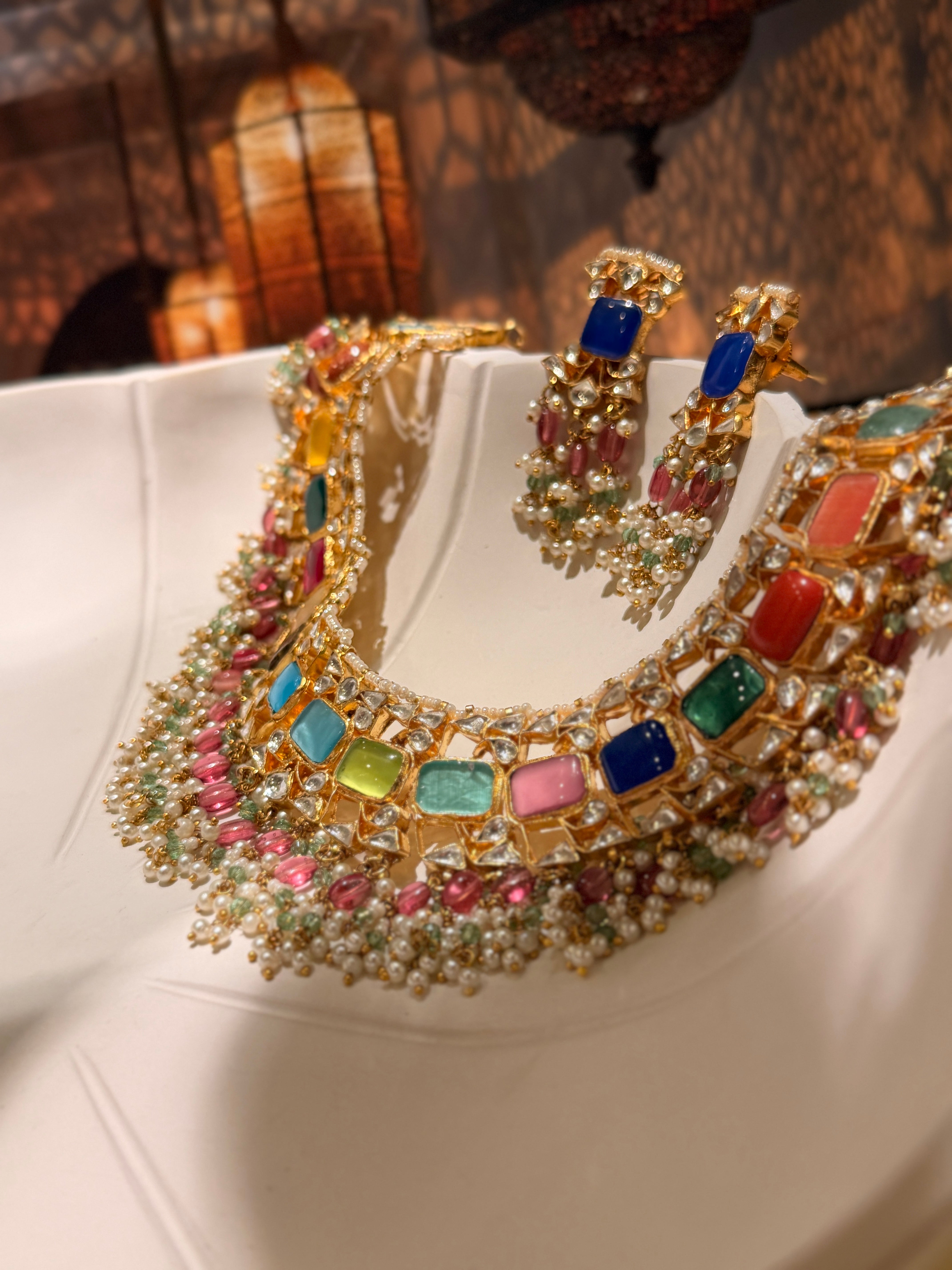 Satrangi Noor Necklace
