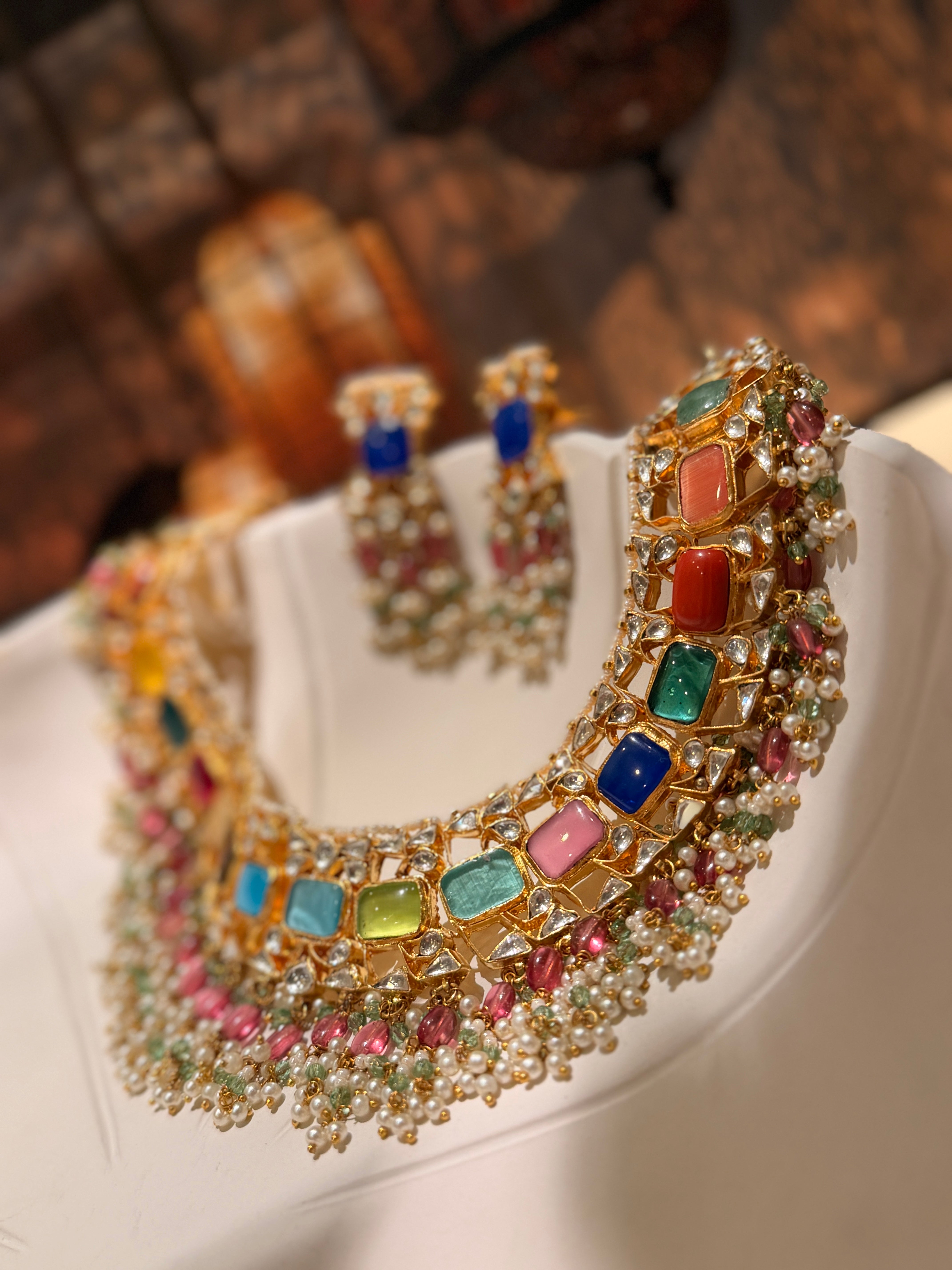 Satrangi Noor Necklace