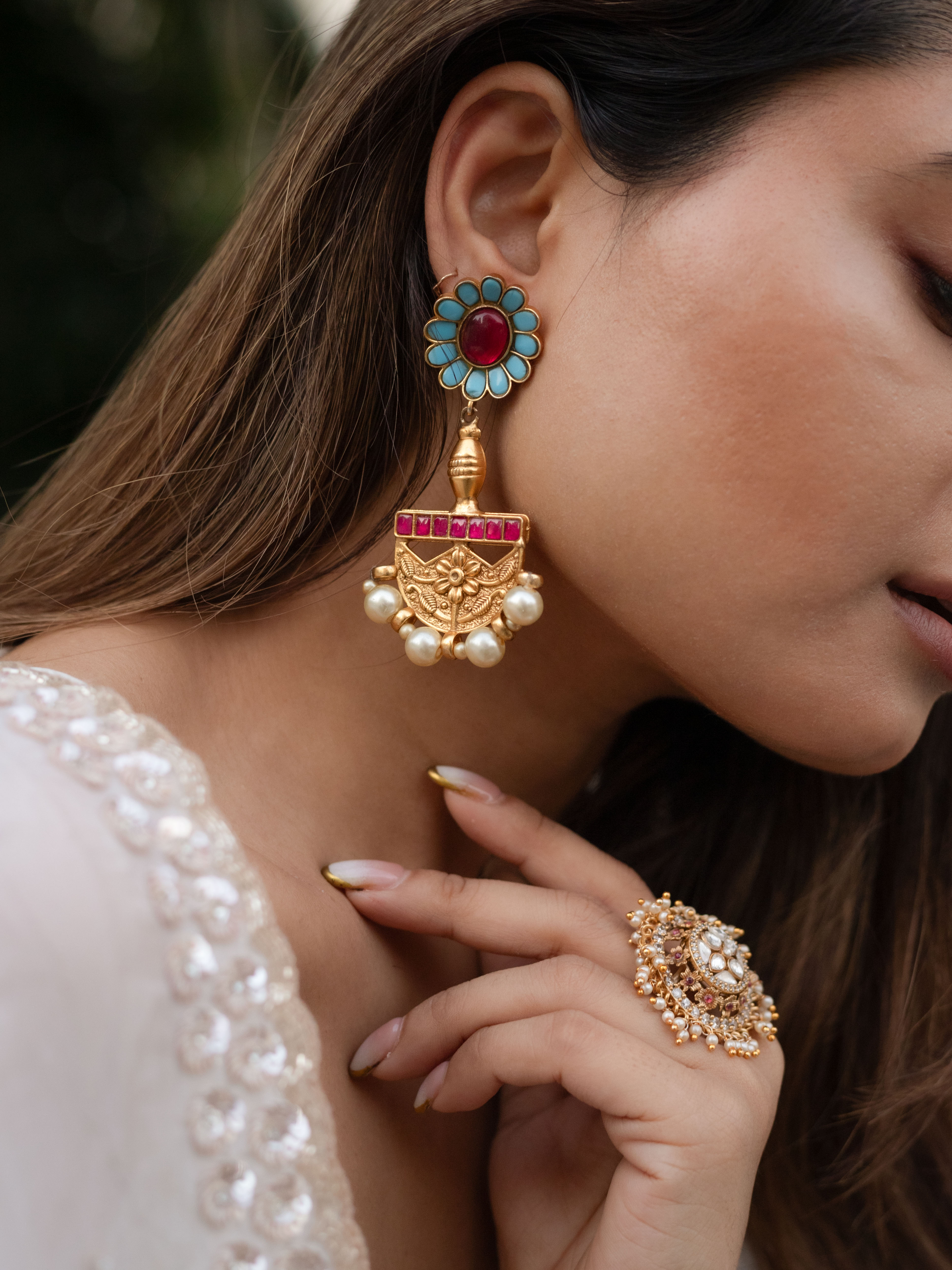 Crystal Bloom Dangler