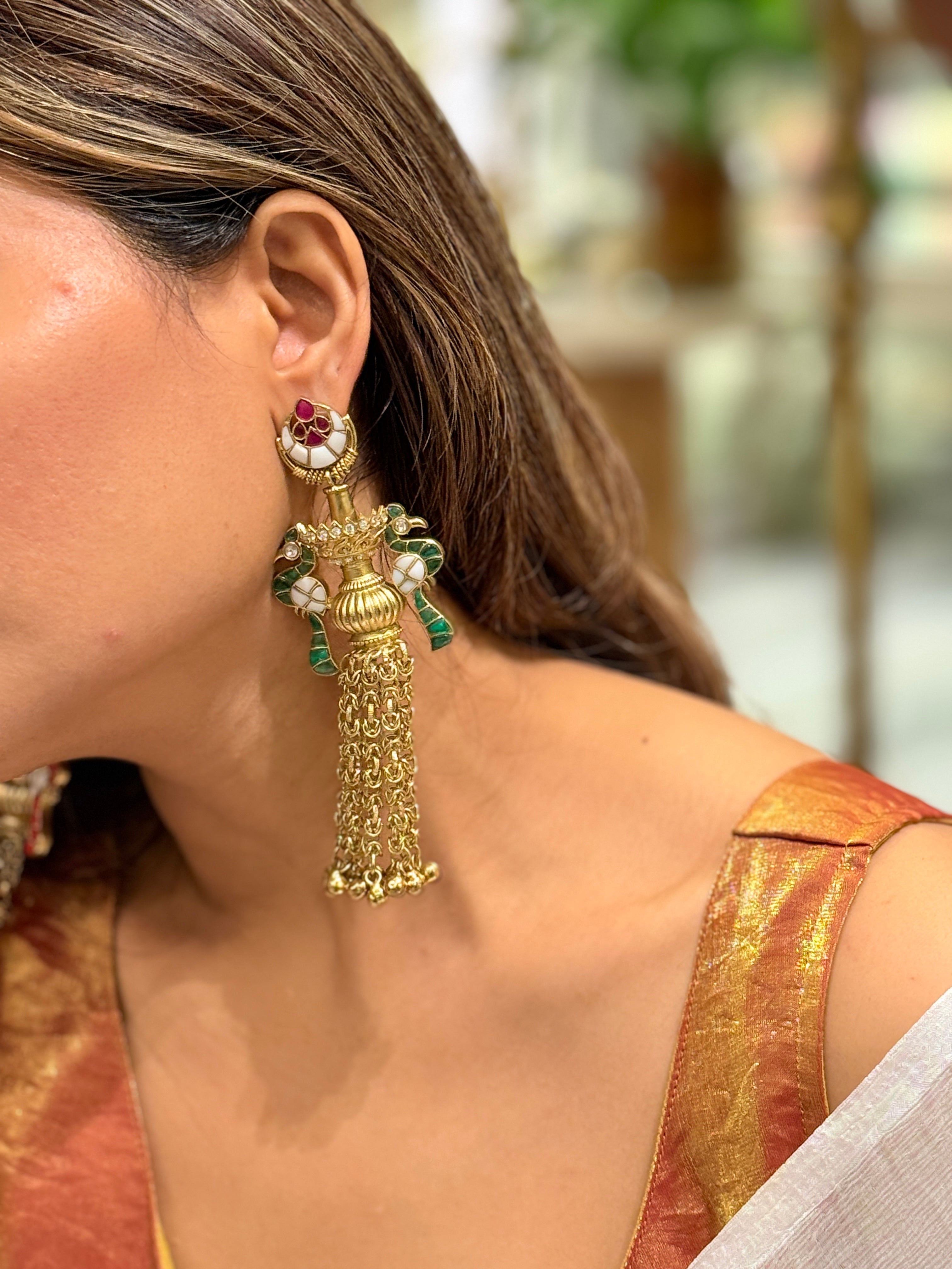 Enchanted Cockatoo Earring