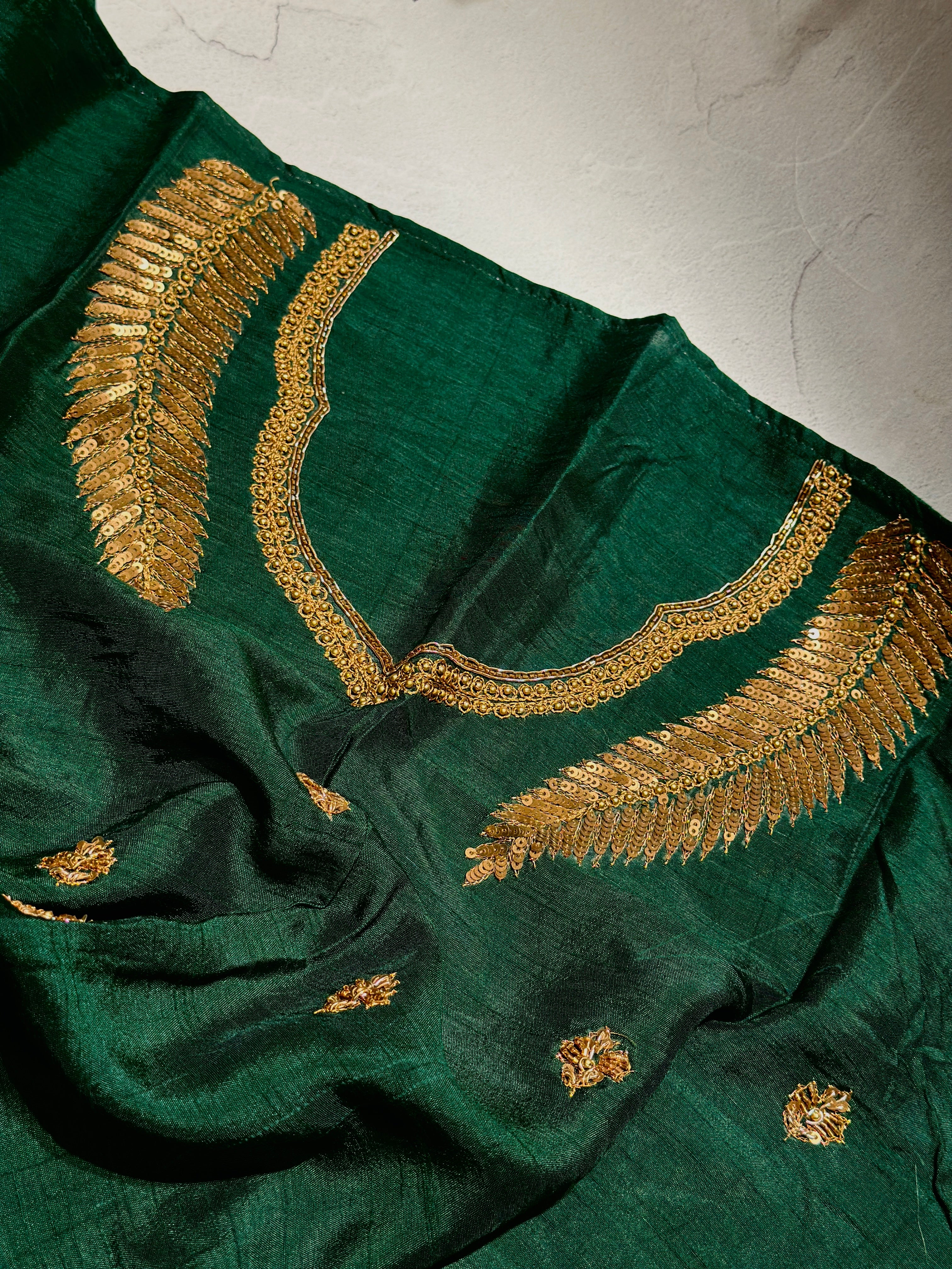 Green Fern Saree