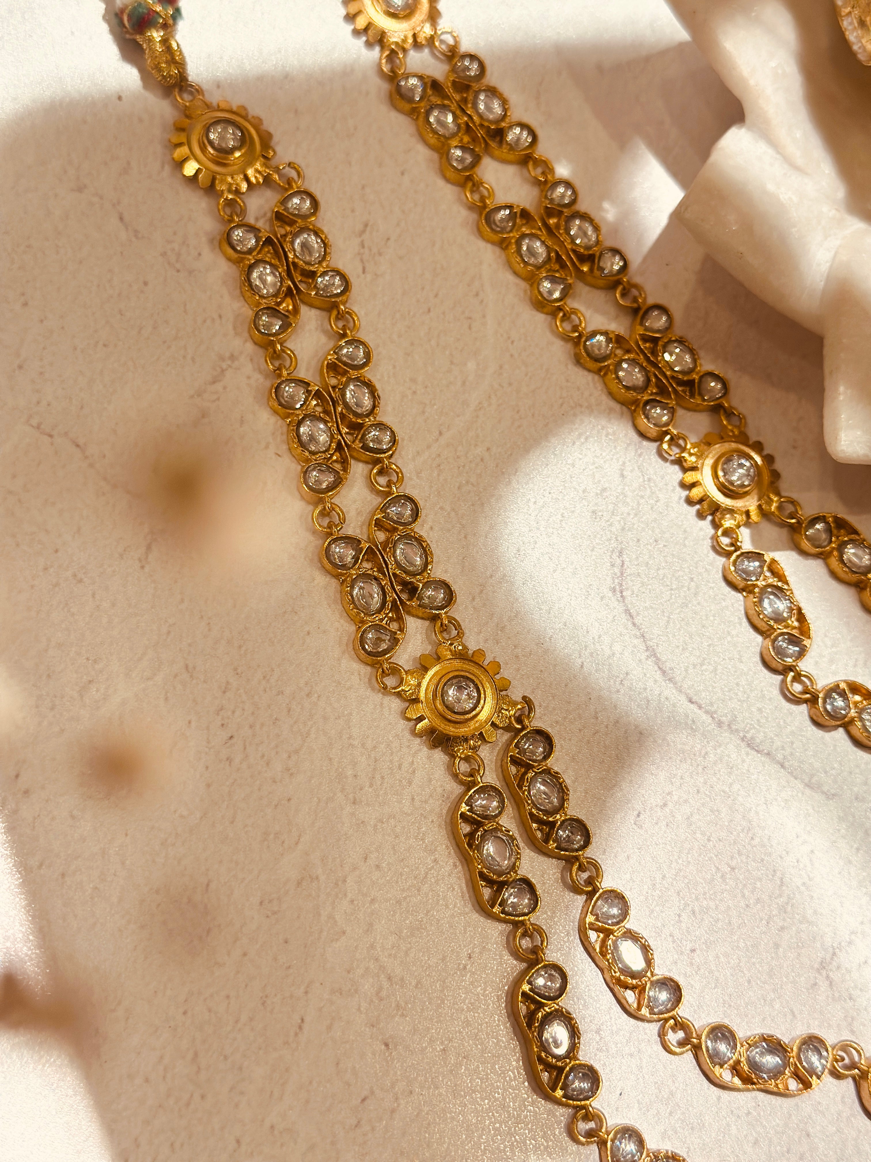 Jadau Mor Bali Necklace