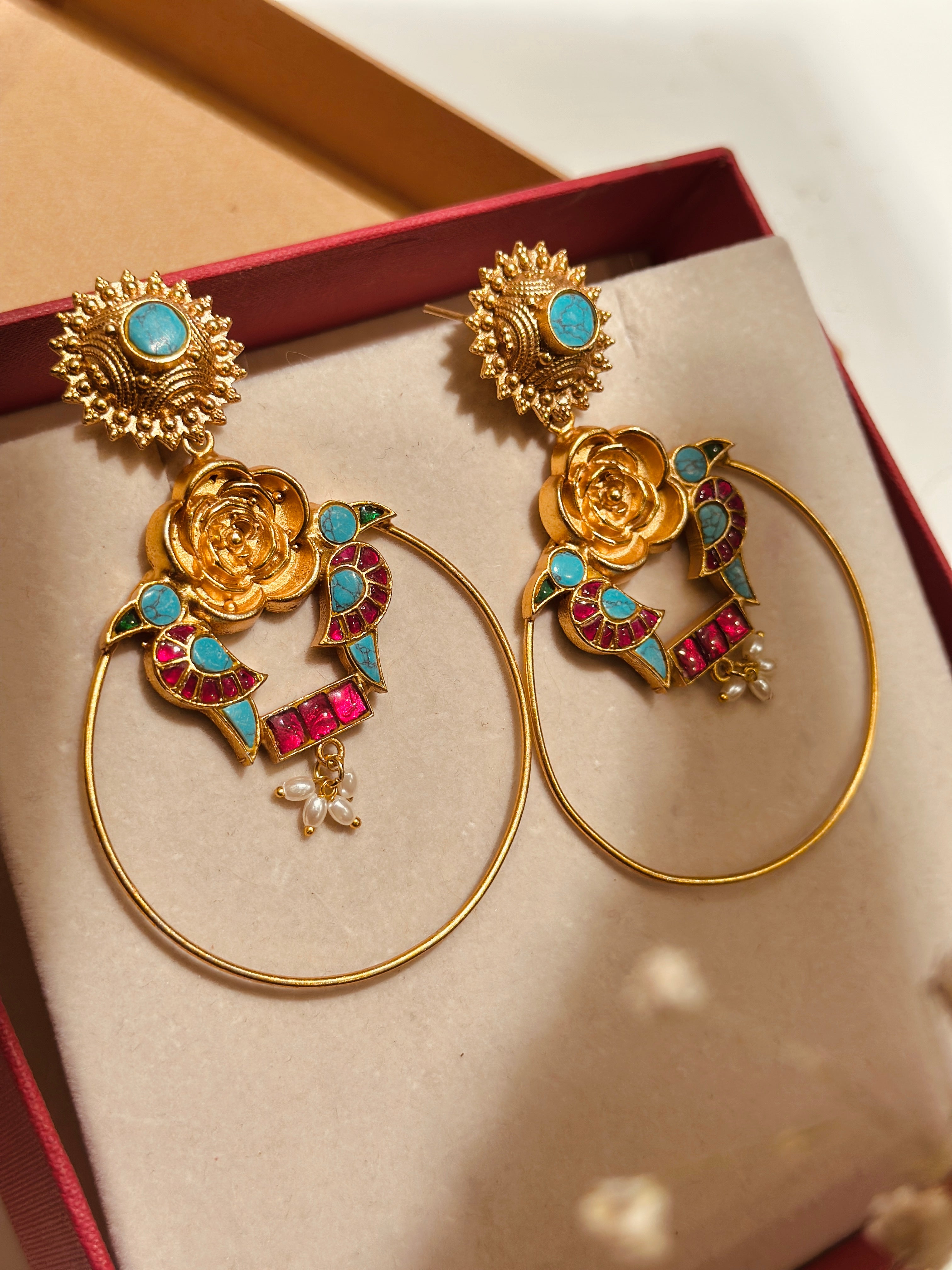 Swarna Rosette Earring