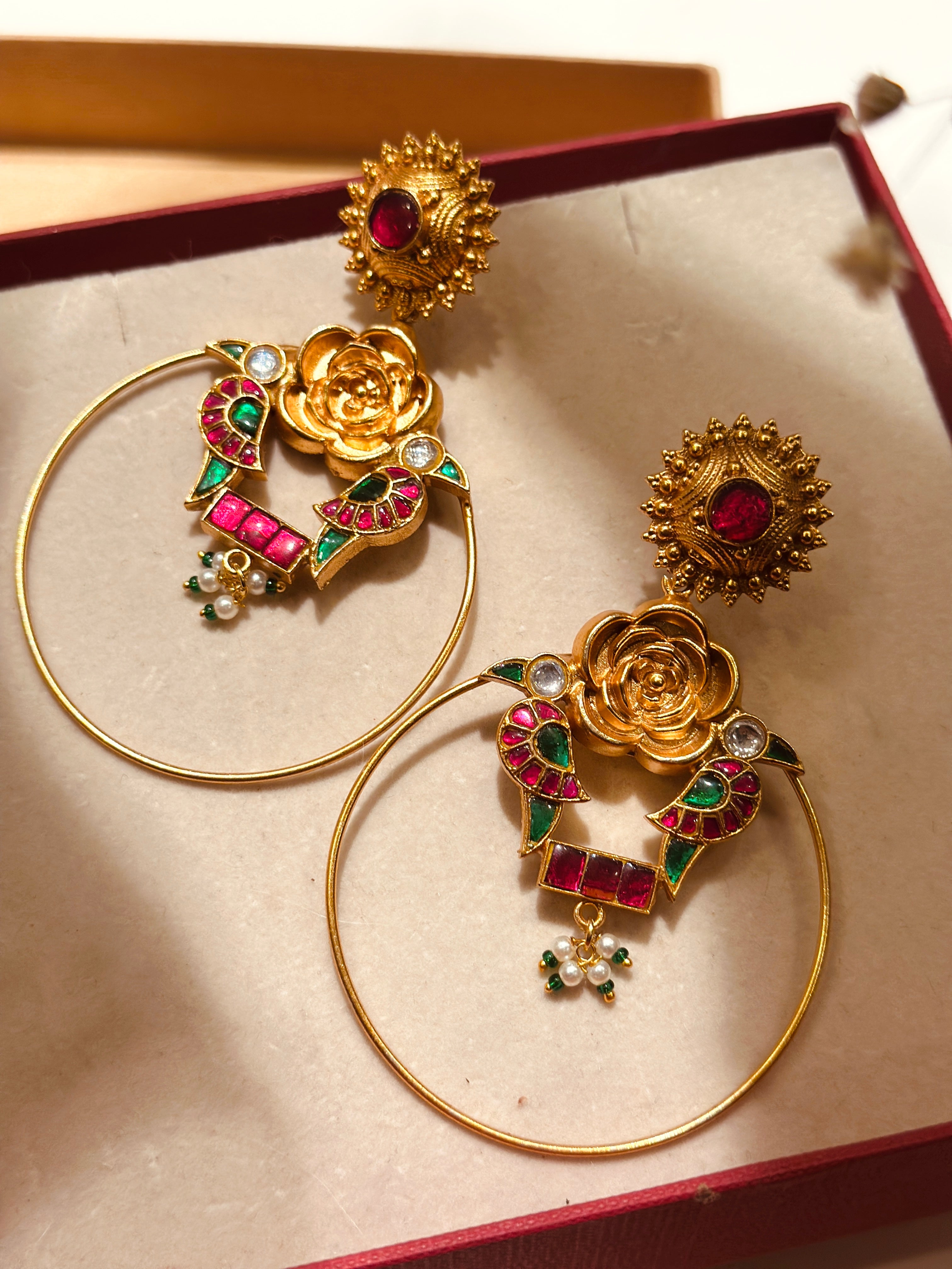 Swarna Rosette Earring