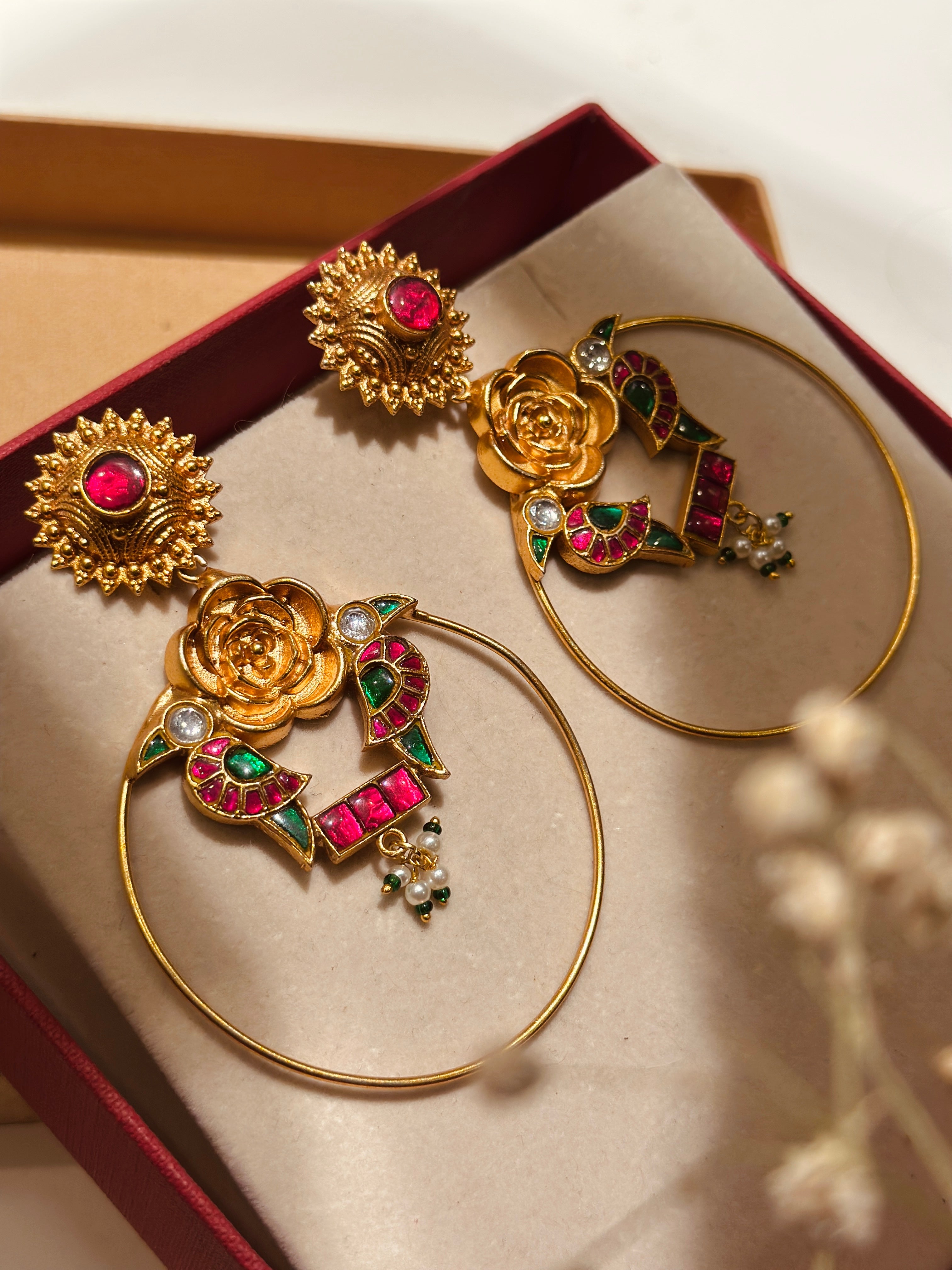 Swarna Rosette Earring