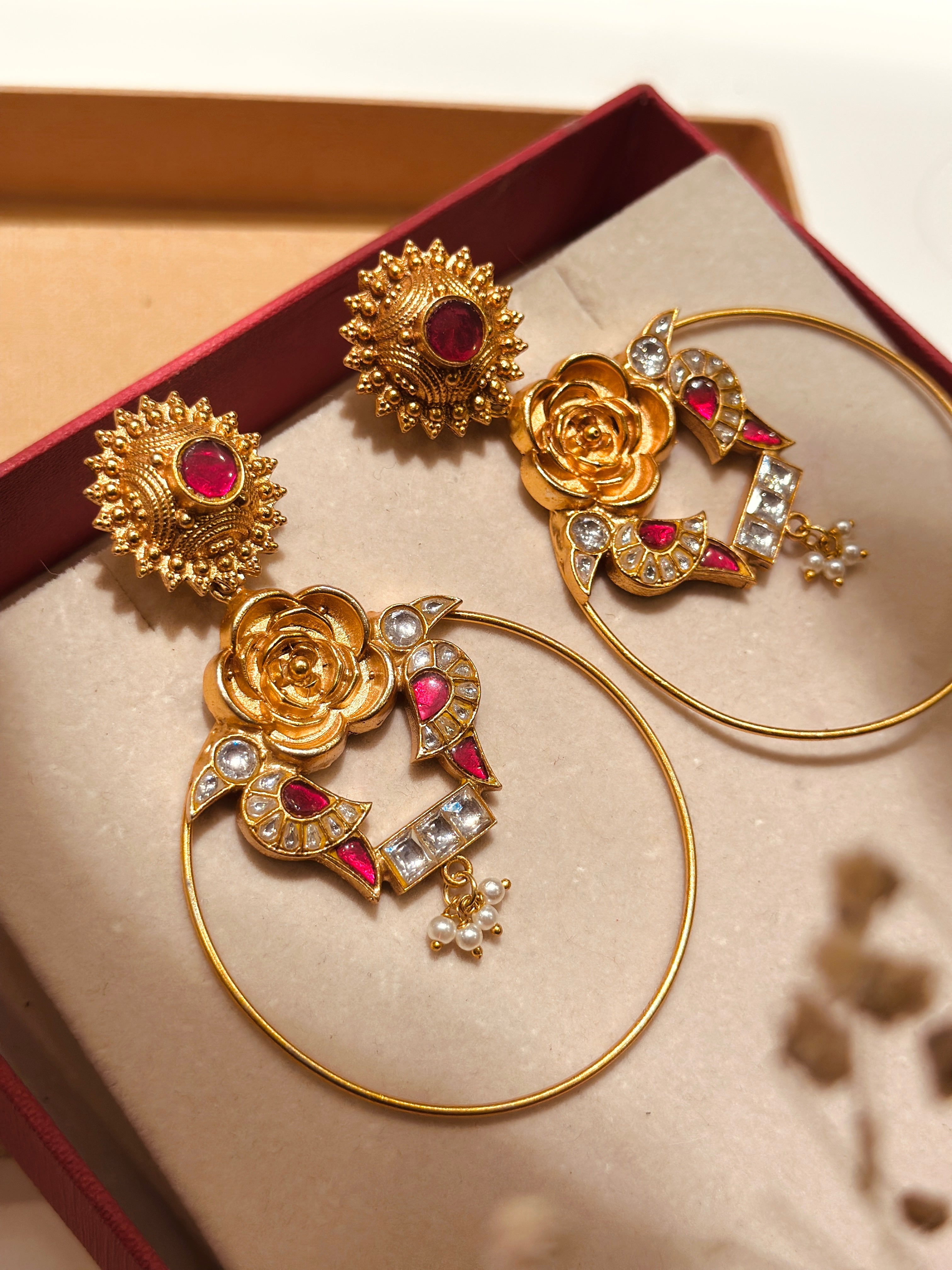 Swarna Rosette Earring