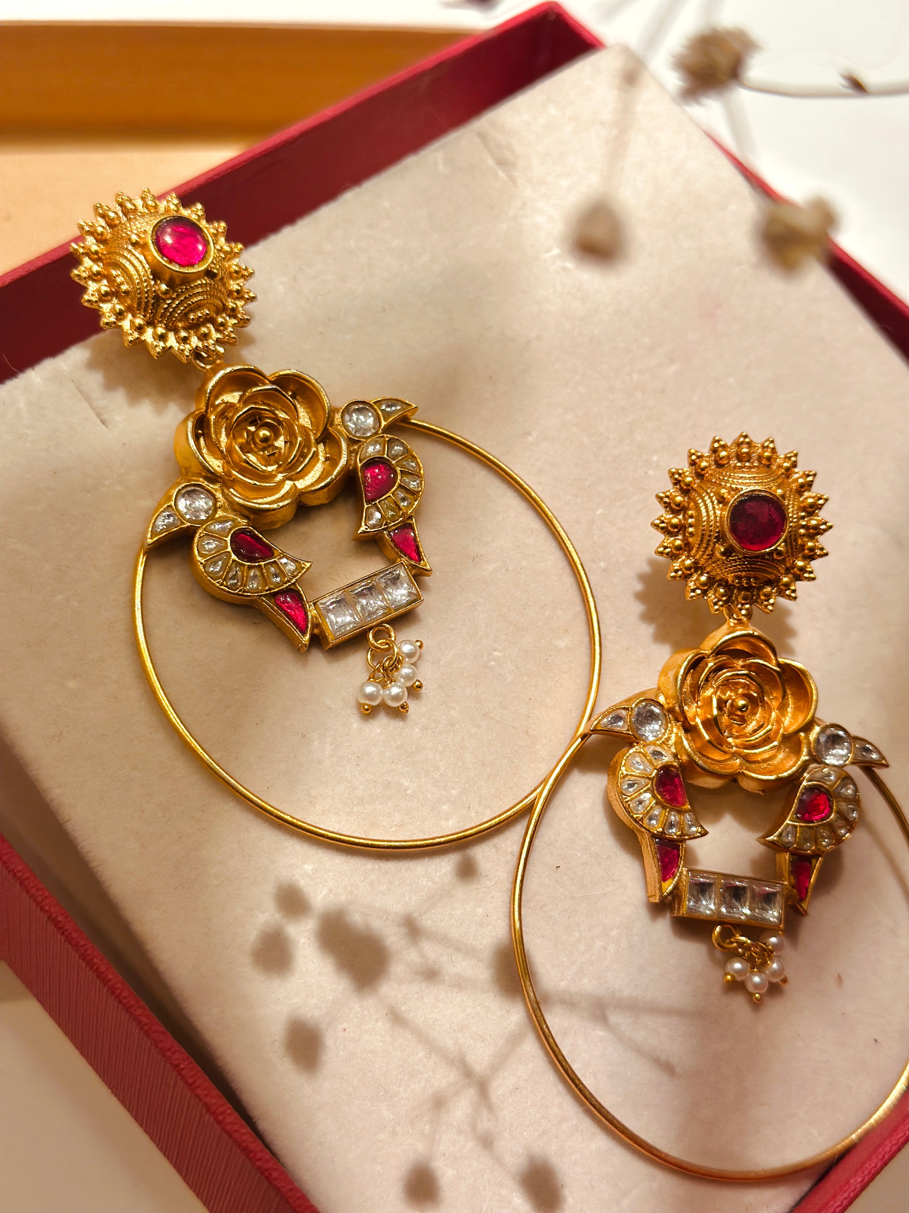Swarna Rosette Earring