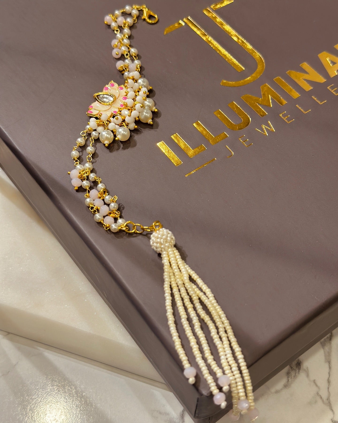 Lotus Lumba Rakhi