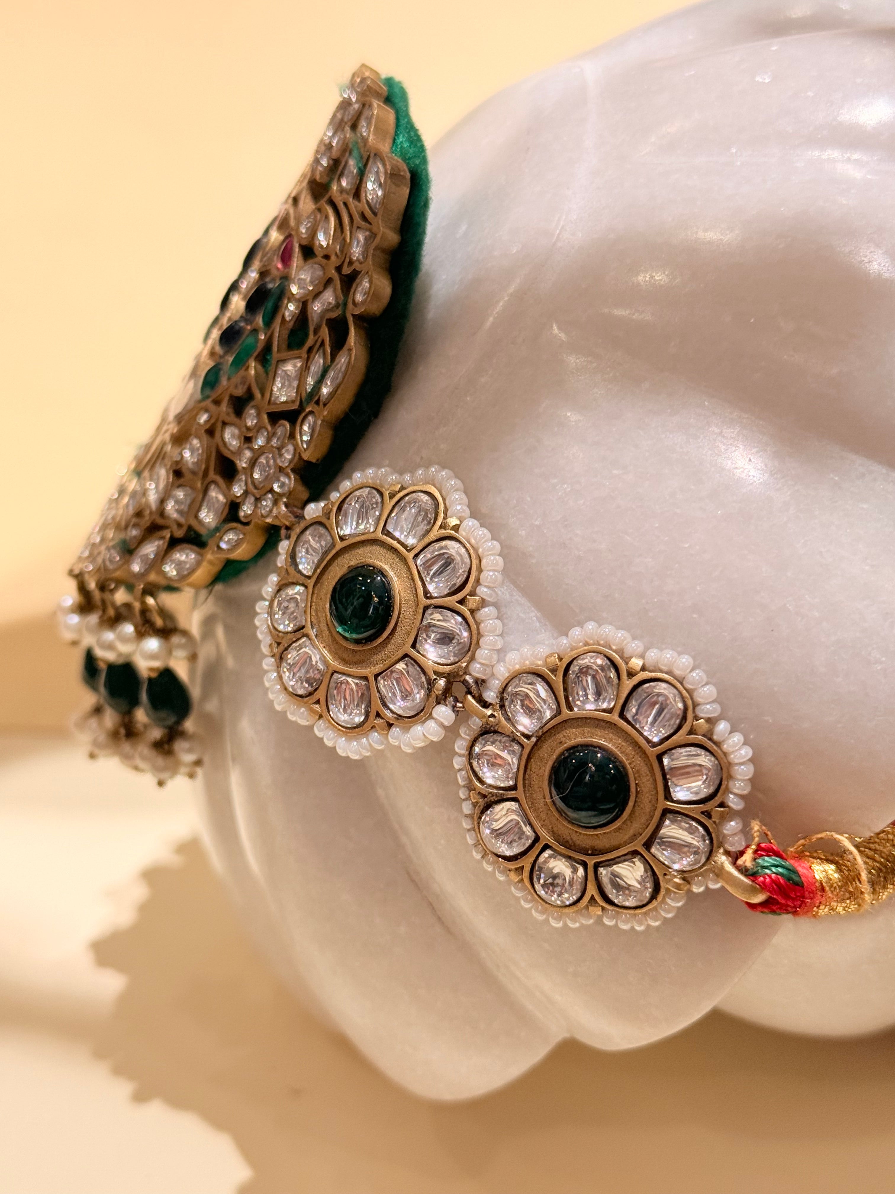 Mughal Flora Armlet- MAHIRA